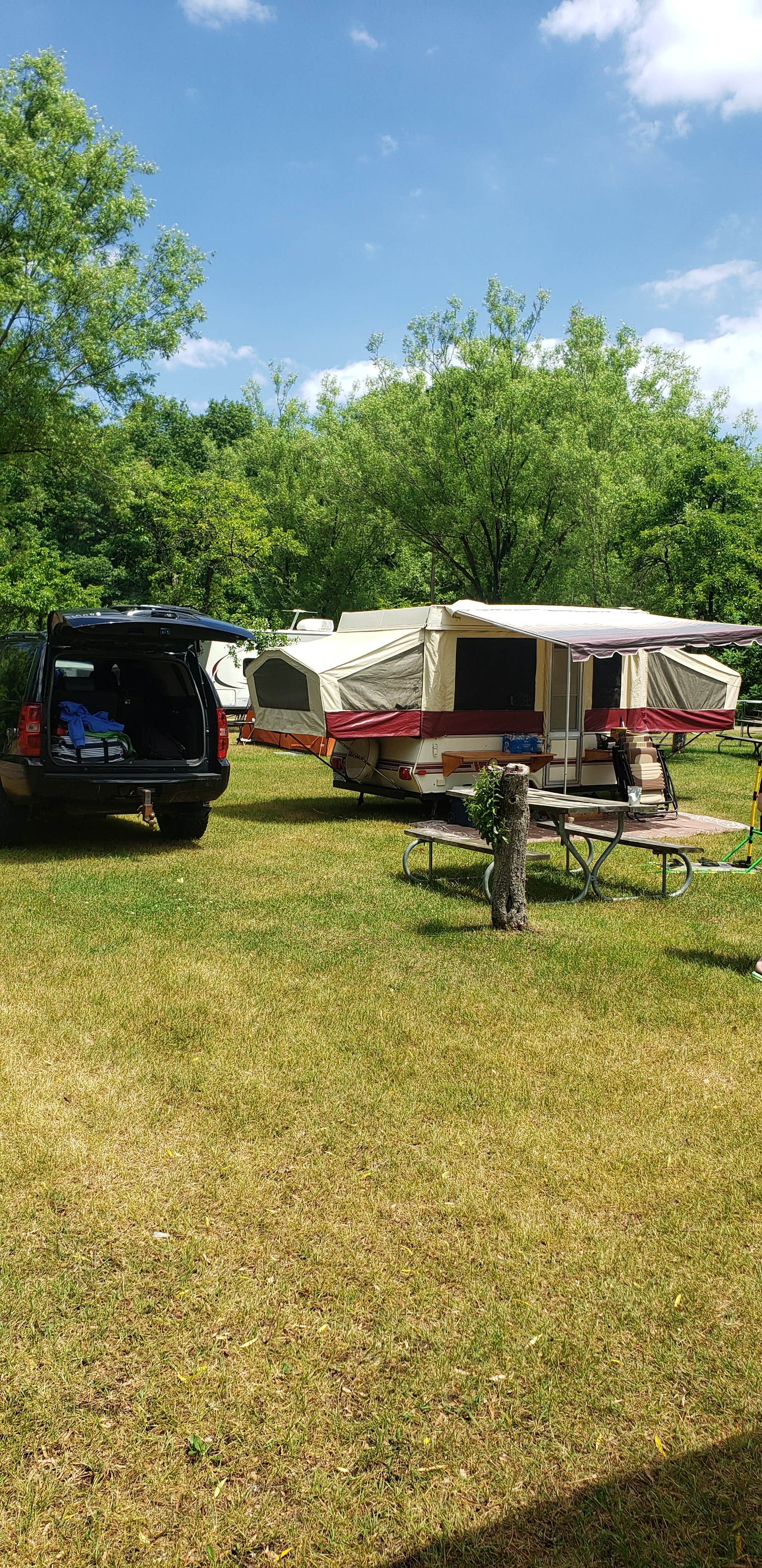 Heather L.'s photo of rv camping at Kibby Creek Campground near Custer, MI