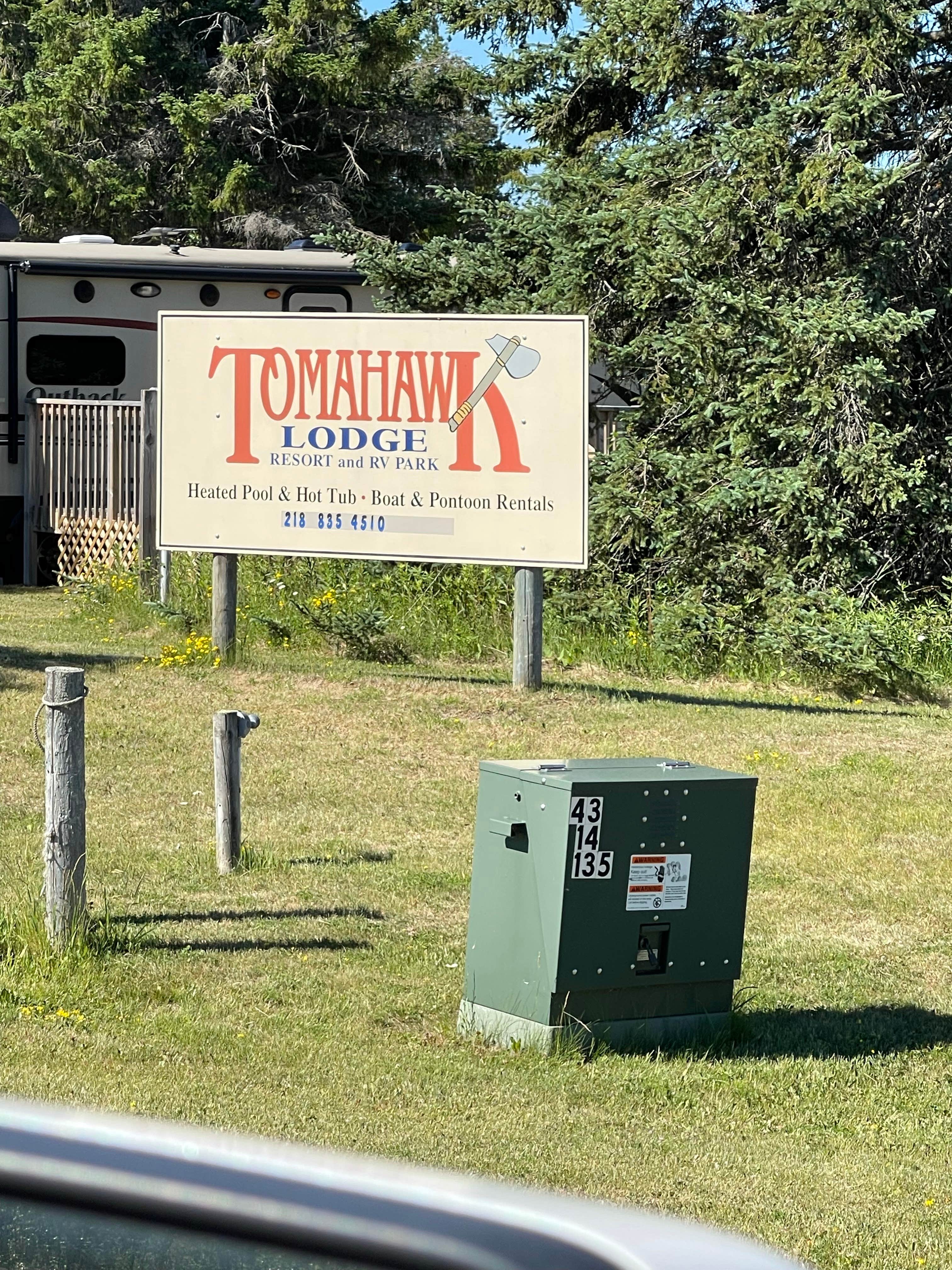 Camper-submitted photo at Tomahawk Lodge Resort and RV Park near Bigfork, MN