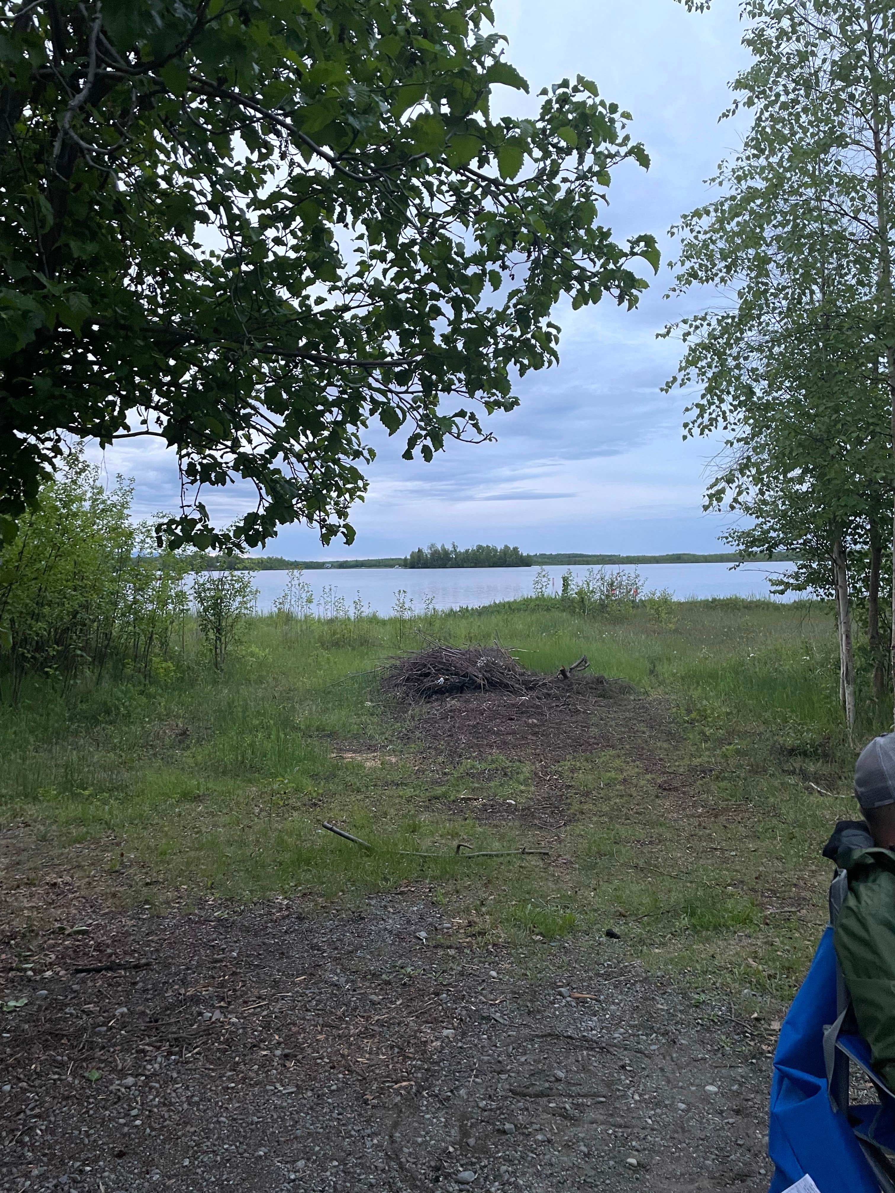Camping near Goose Bay Hideaway - 300' on Cook Inlet - RV Park and tent Campground: Big Lake South State Recreation Site, Big Lake, Alaska