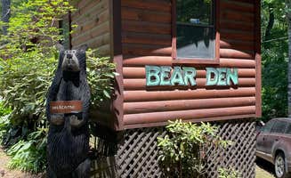 corinne L.'s photo of a cabin at Spacious Skies Bear Den near Valdese, NC