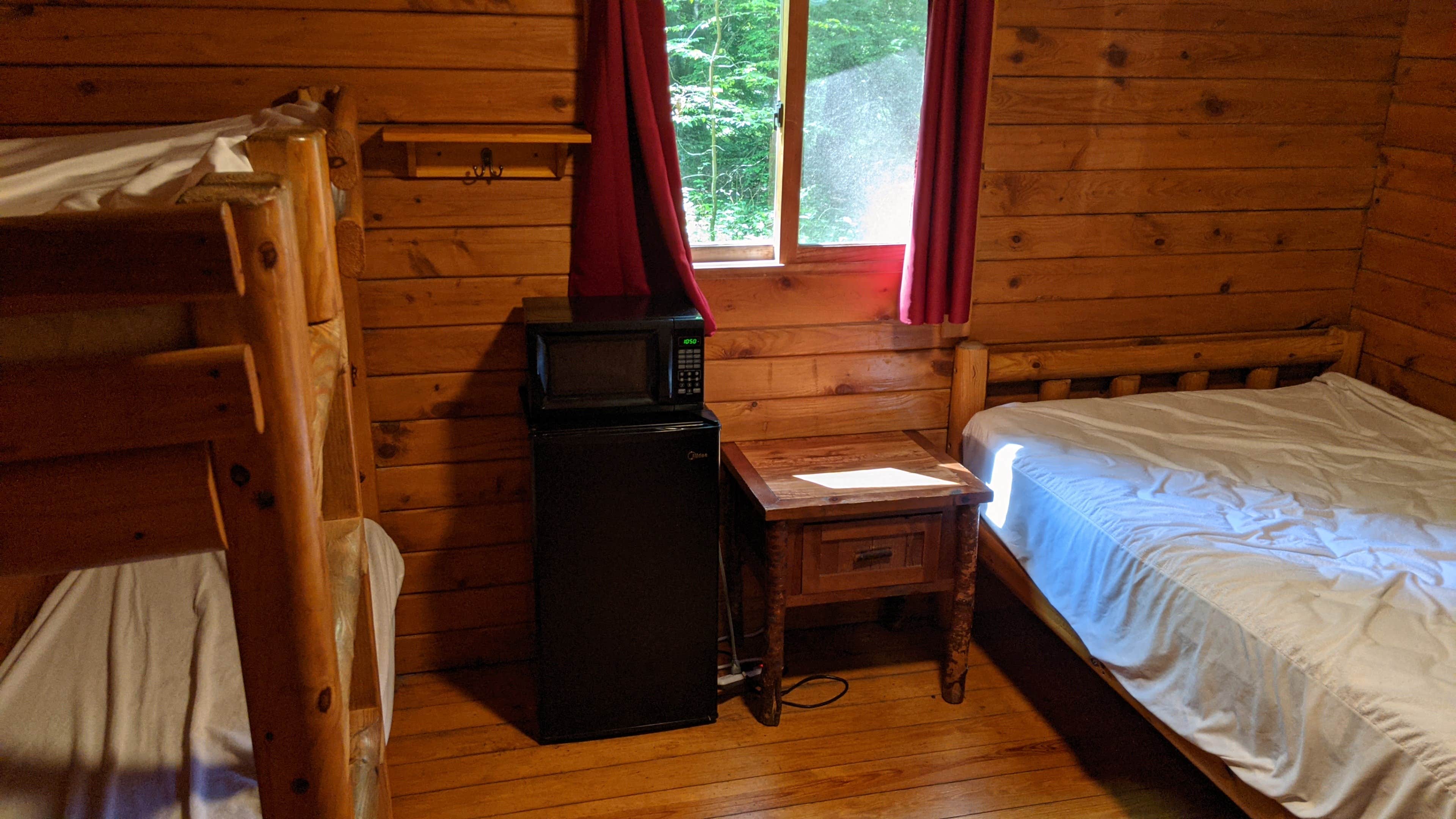 Rebecca's photo of glamping accommodations at Swallow Falls State Park Campground near Gibbon Glade, PA
