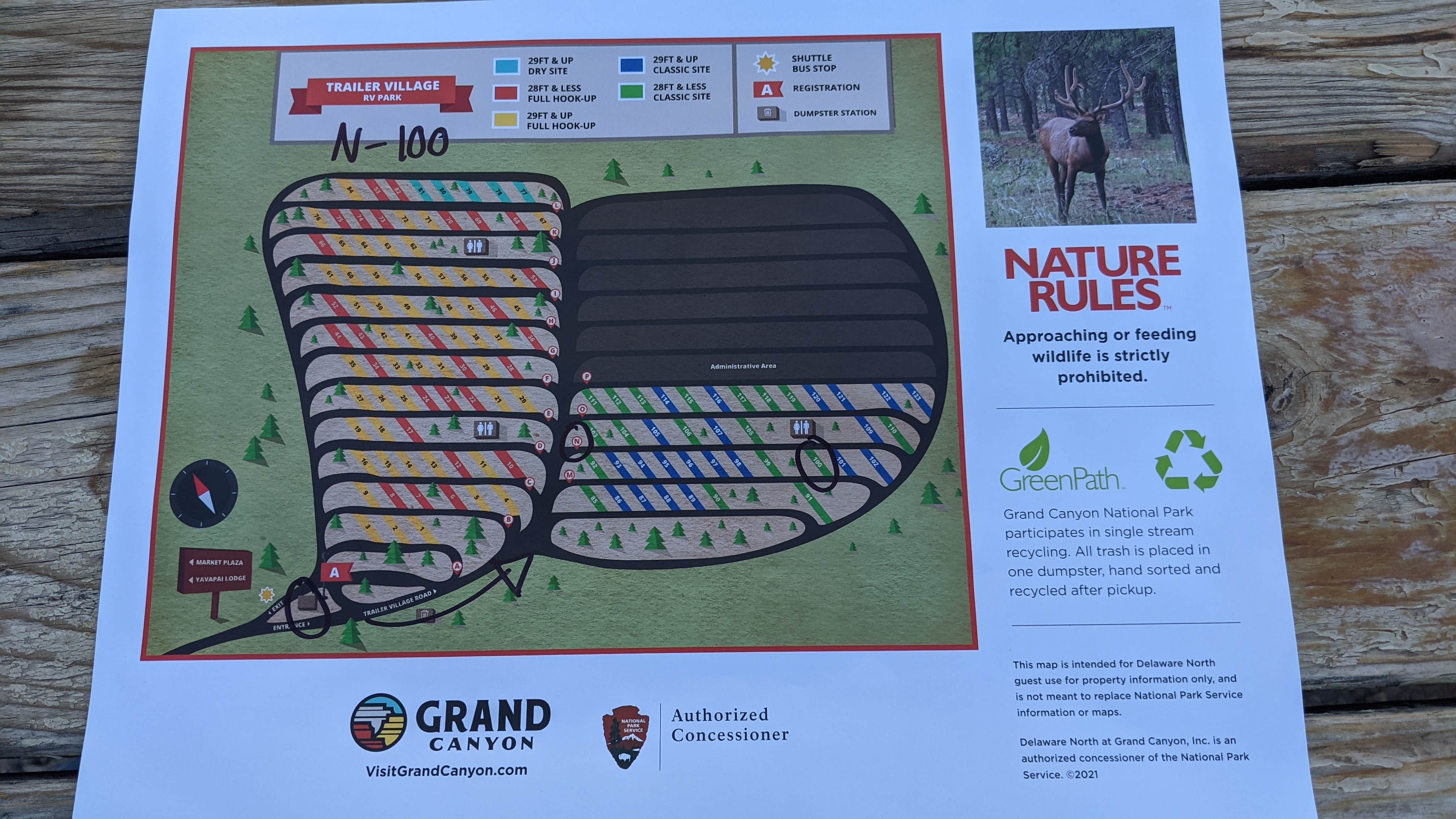 Matthew K.'s photo of camping with a horse at Trailer Village RV Park — Grand Canyon National Park near Jacob Lake, AZ