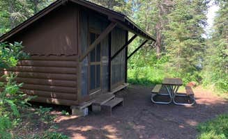 Matthew G.'s photo of a cabin at Washington Creek Campground — Isle Royale National Park near Isle Royale National Park