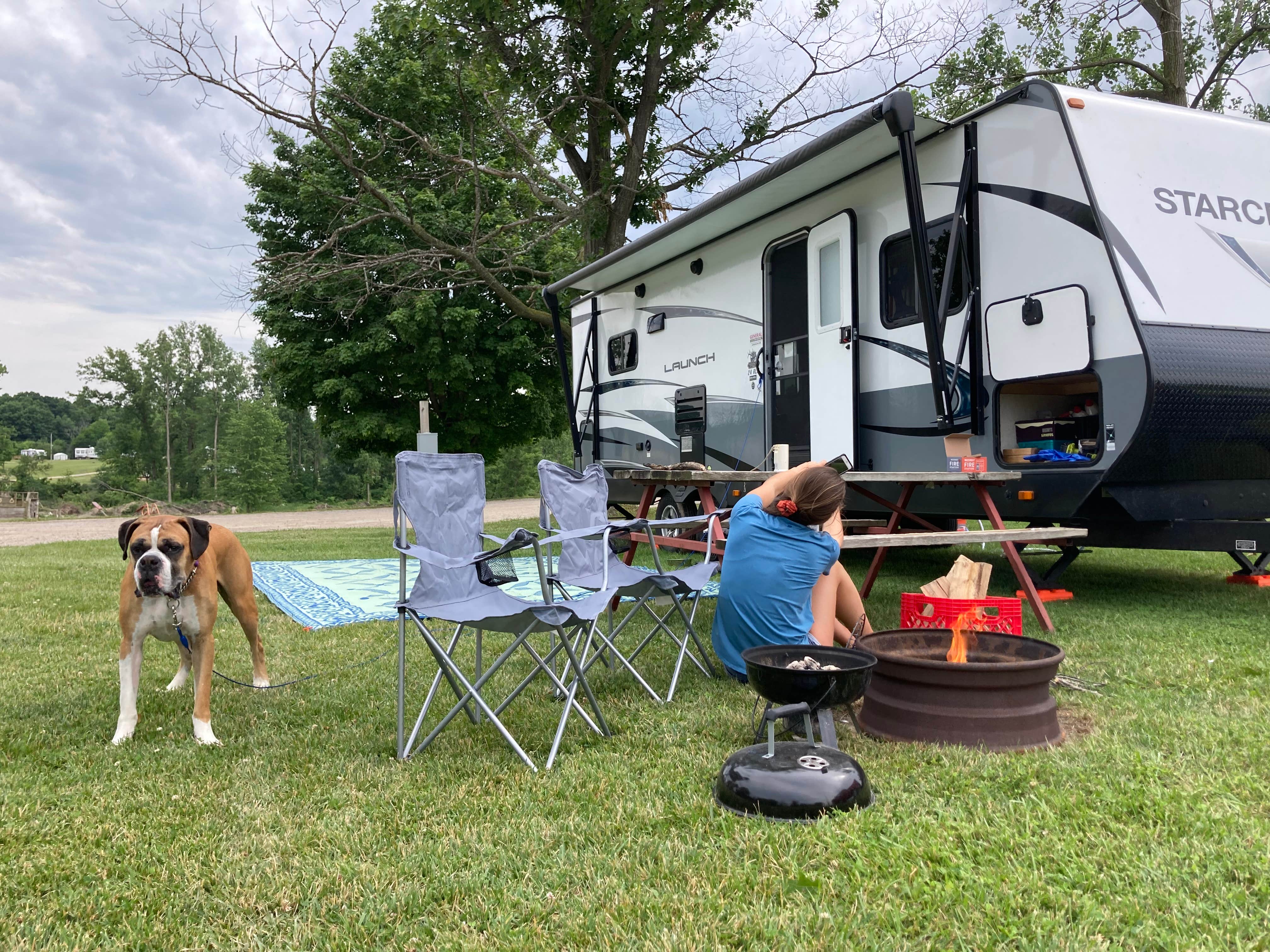 Camper submitted image from Loveberry's Funny Farm Campground - 1