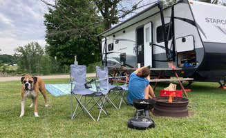 Lisa D.'s photo at Loveberry's Funny Farm Campground near Jerome, MI
