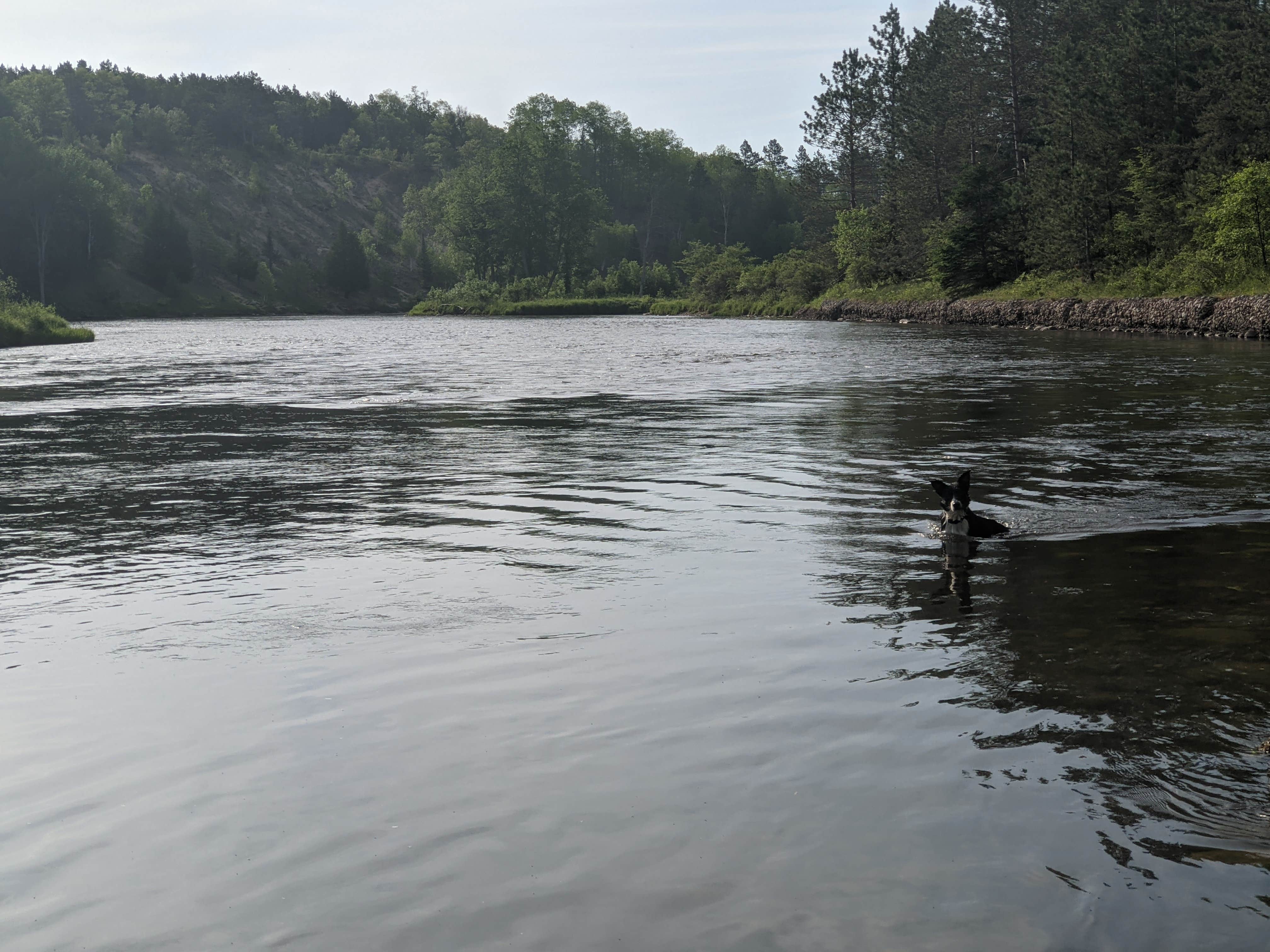 Camper-submitted photo at Gabions Campground — Huron Manistee National Forests near Curran, MI