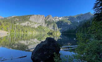Luis N.'s photo of a dispersed camping area at Lake Angeles — Olympic National Park near Oak Harbor, WA