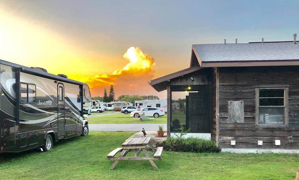 Becky's photo of rv camping at Sun Lake RV Resort near Gibsonton, FL