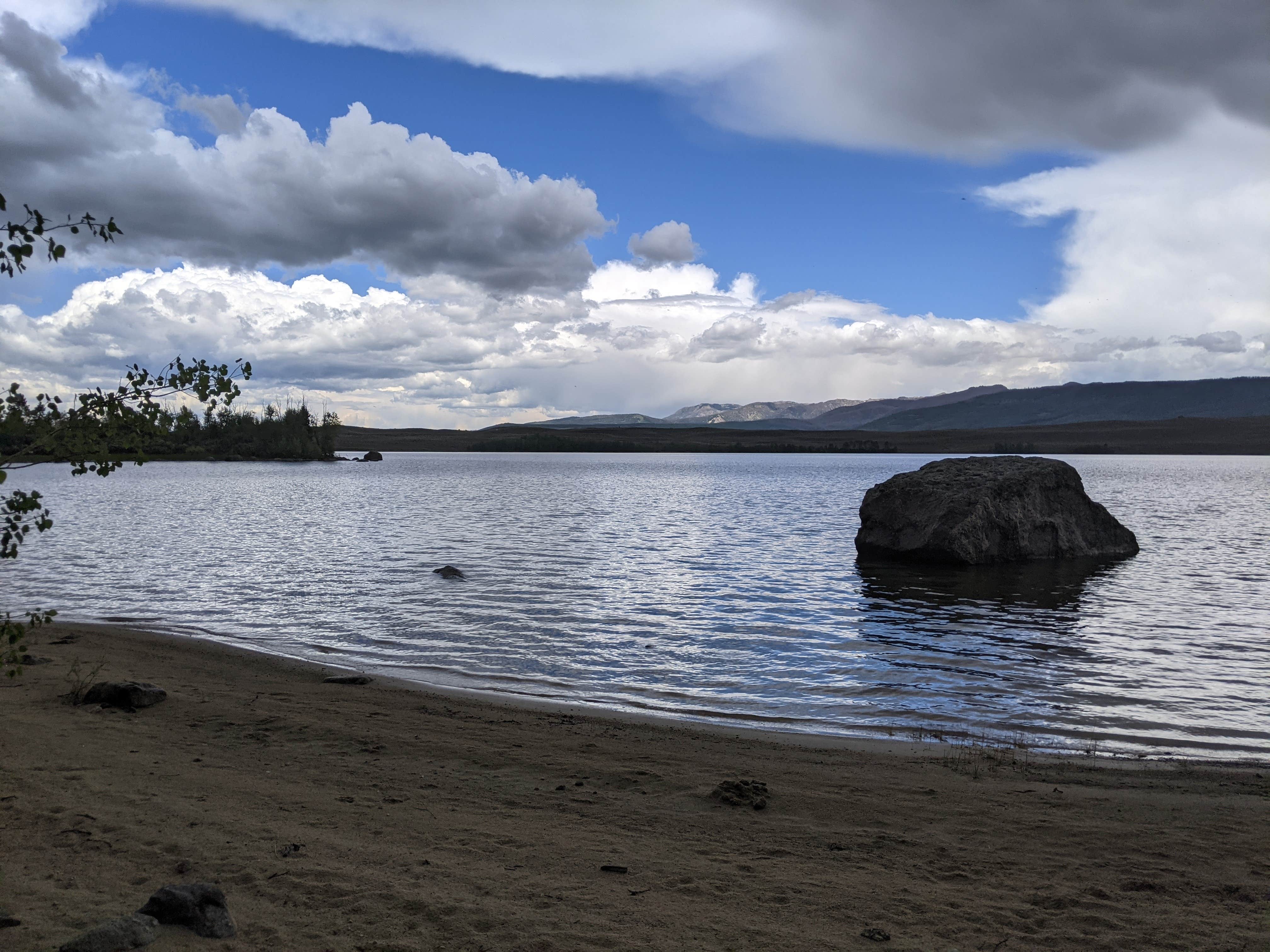 Greg L.'s photo of a dispersed camping area at Willow Lake near Daniel, WY