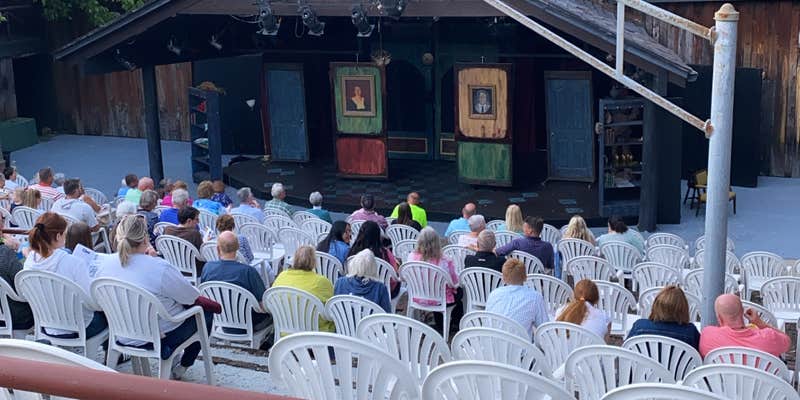 Camper submitted image from Pioneer Playhouse Campground