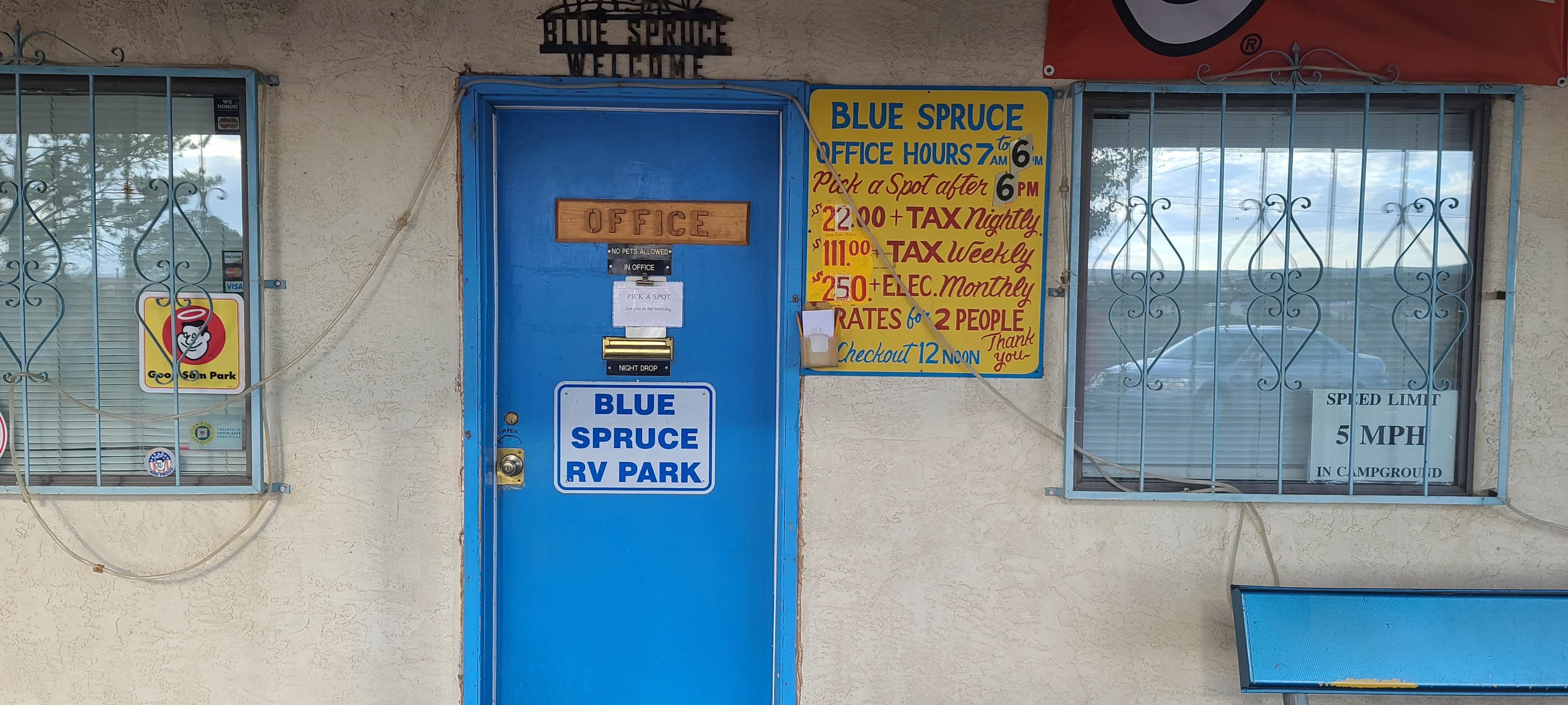 Camper-submitted photo at Blue Spruce RV Park near Prewitt, NM