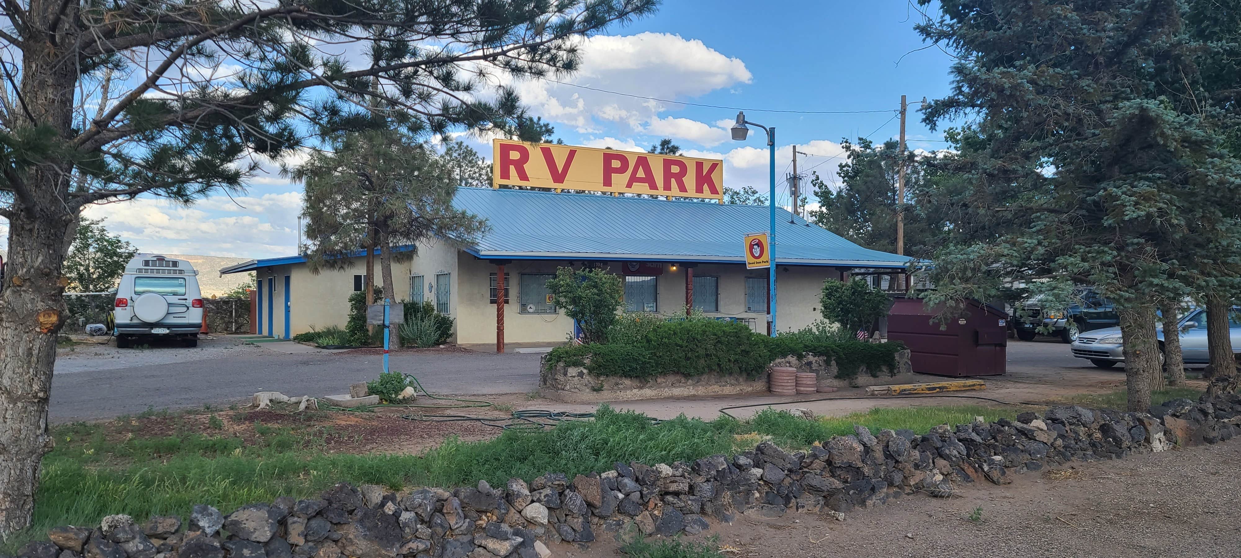Camper-submitted photo at Blue Spruce RV Park near Grants, NM