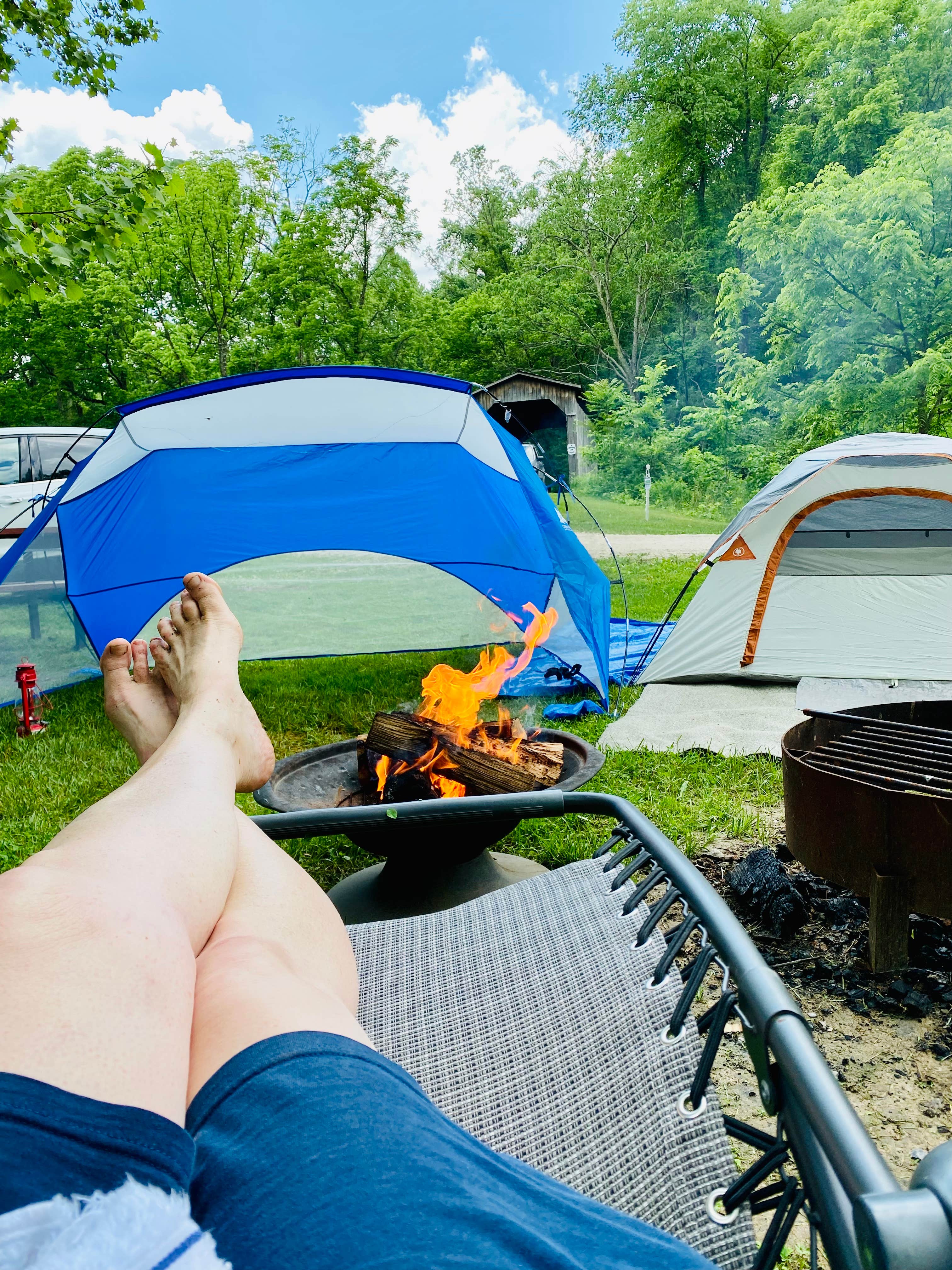 Camper submitted image from Sawmill (Campground D) — Jesse Owens State Park - 4