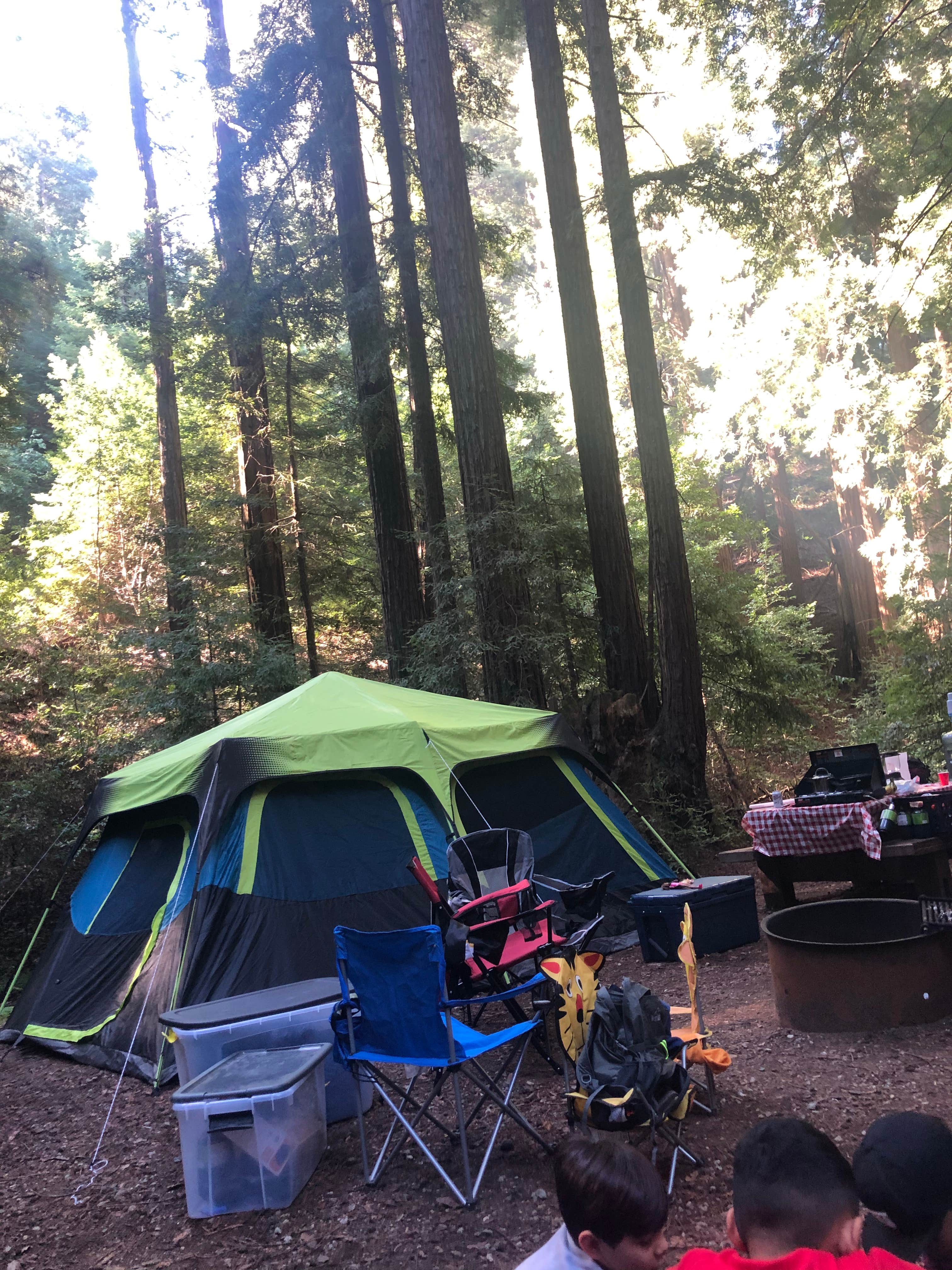 Grace M.'s photo of tent camping at Ventana Campground near Freedom, CA