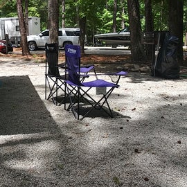 large camp spot for 6 people