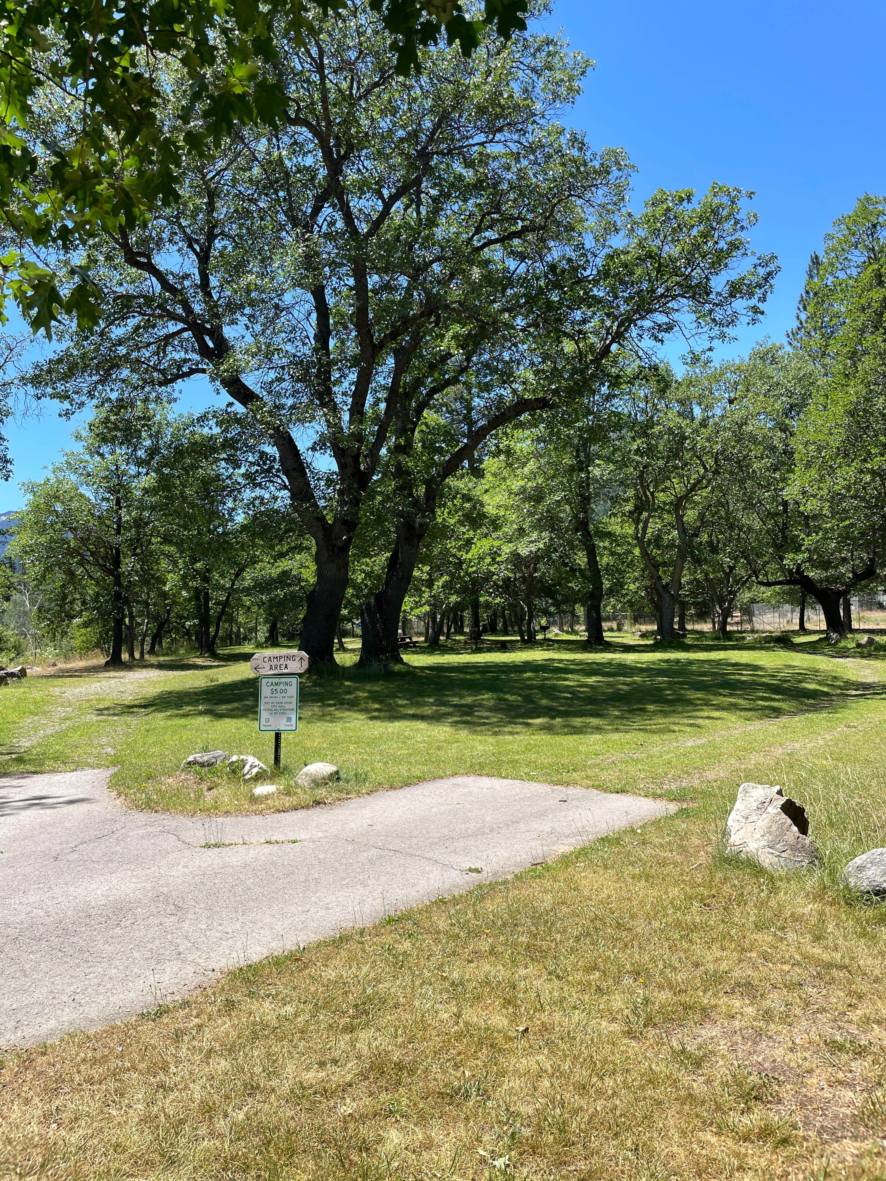 Camper submitted image from Etna City Park - 3