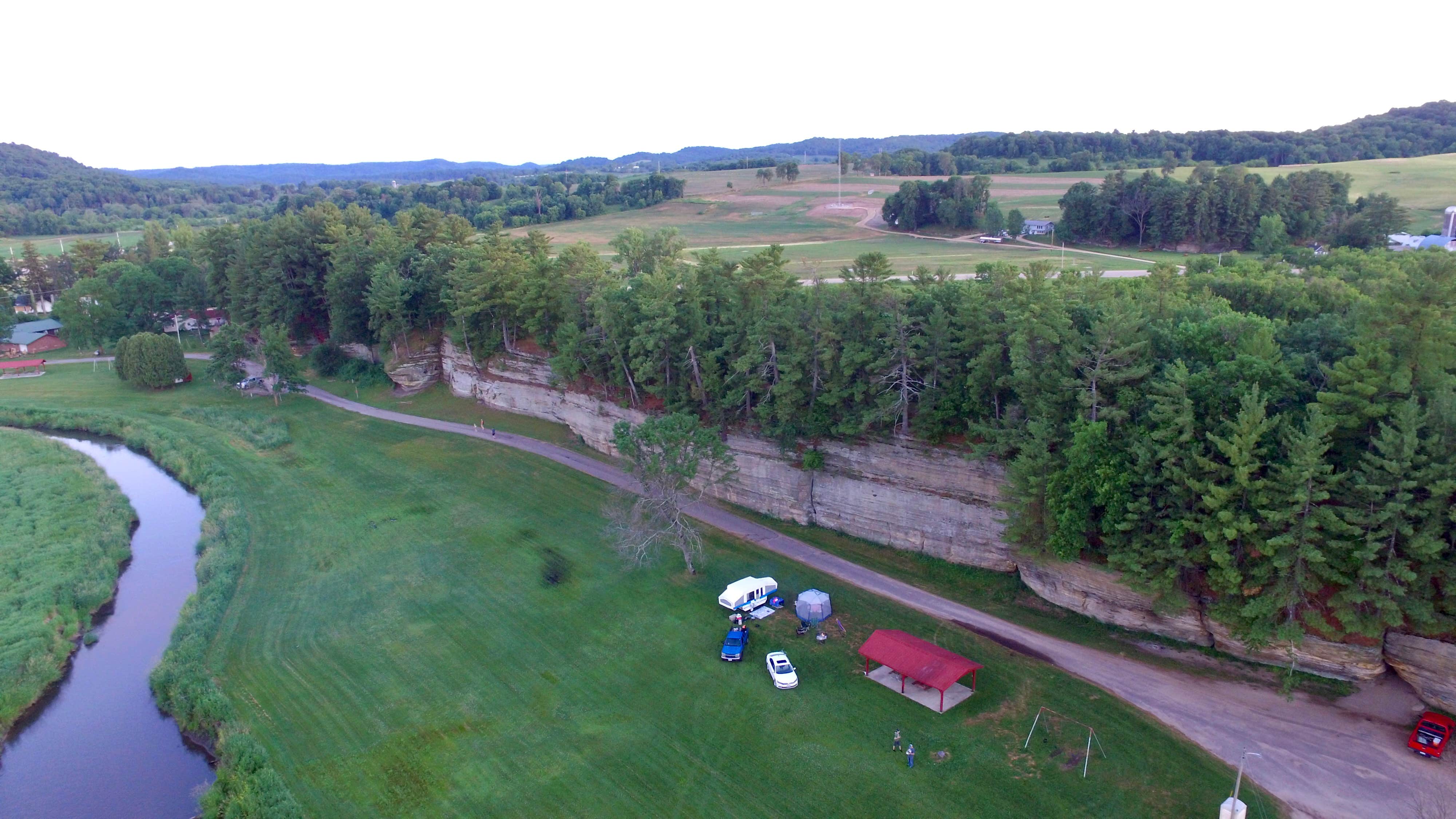 Camper-submitted photo at Pier Natural Bridge County Park near Richland Center, WI