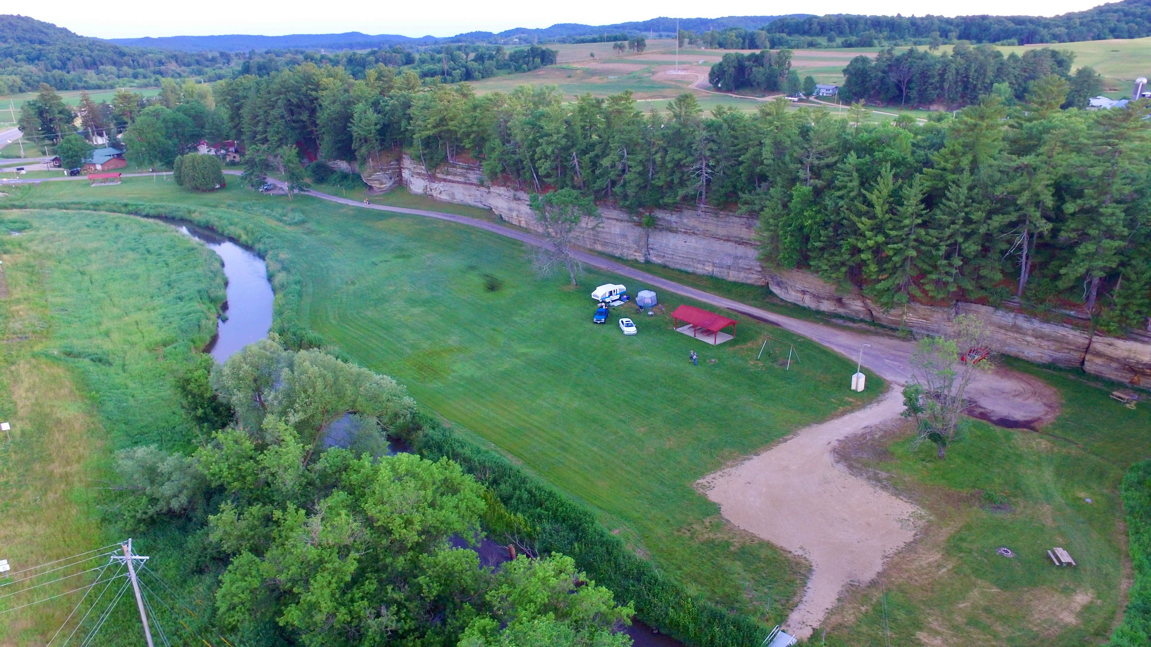 Camper-submitted photo at Pier Natural Bridge County Park near Richland Center, WI