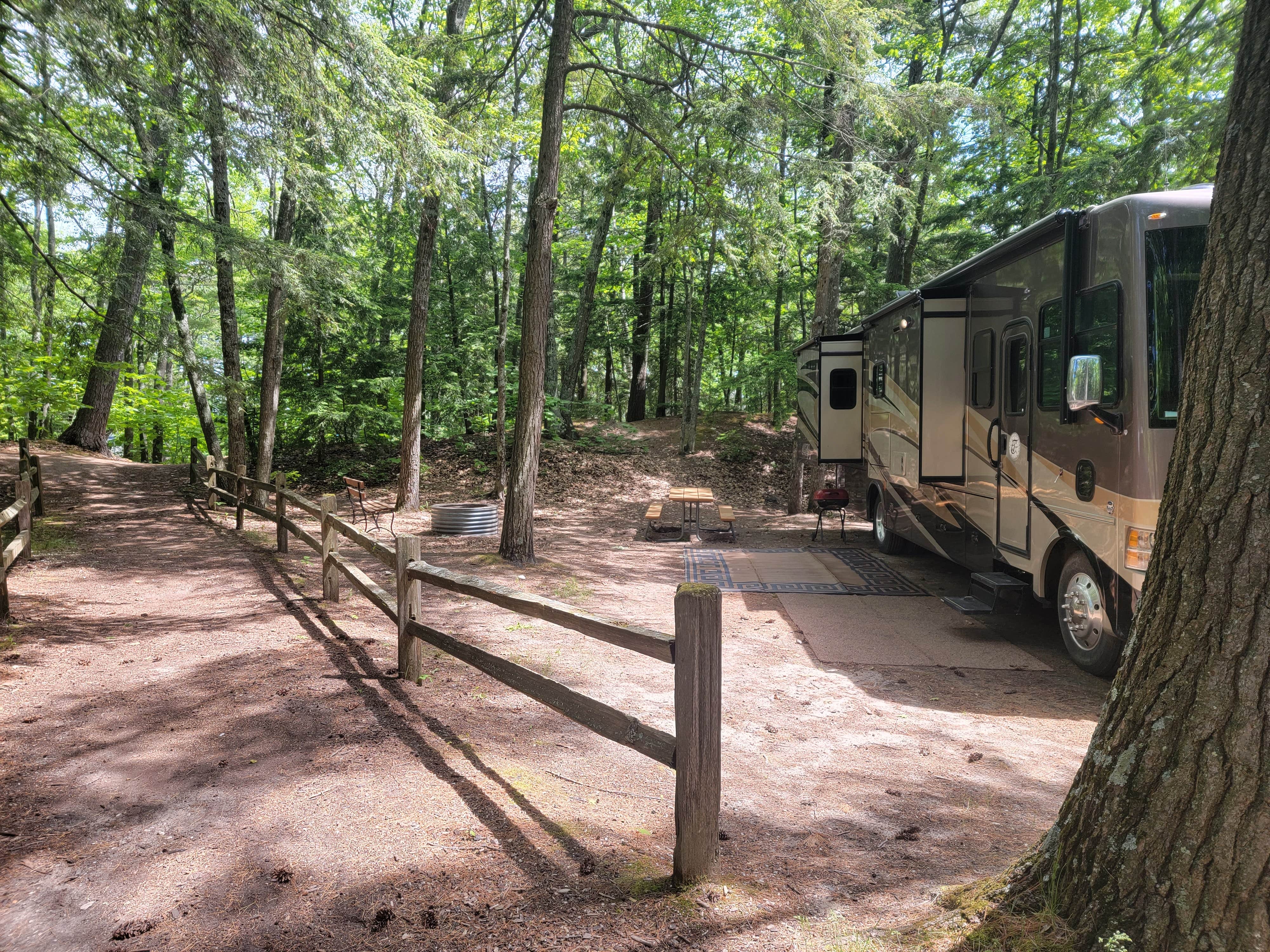 Jennifer M.'s photo of rv camping at Hoeft State Park Campground near Millersburg, MI