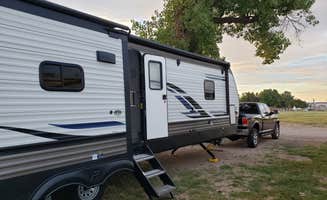 April G.'s photo of rv camping at Lewis Park near Wheatland, WY