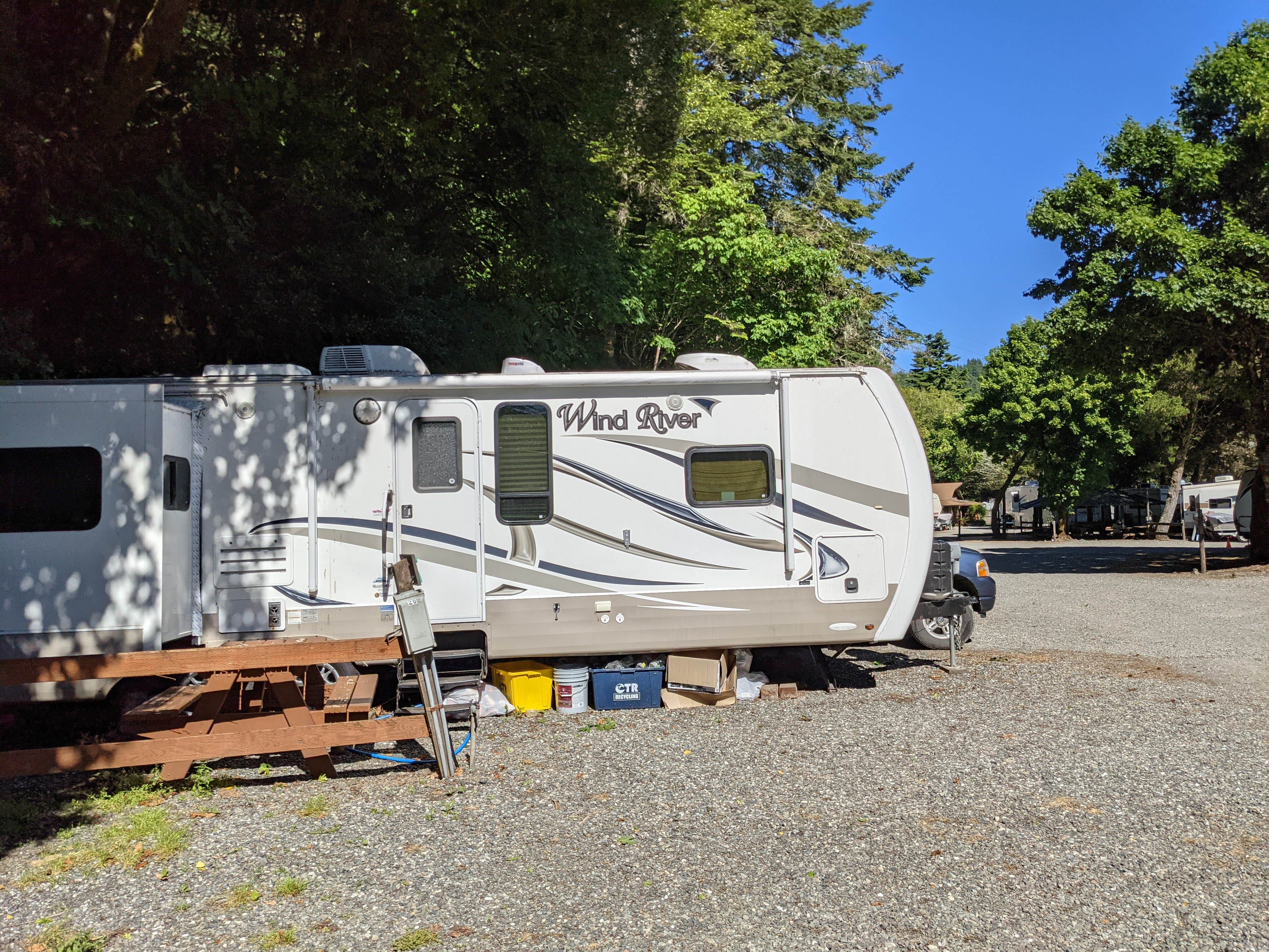 Laura M.'s photo of rv camping at Indian Creek RV Park near Smith River, CA