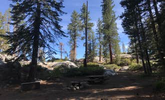 Camping near Thousand Island Lake Backcountry: Ward Lake Campground, Mono Hot Springs, California