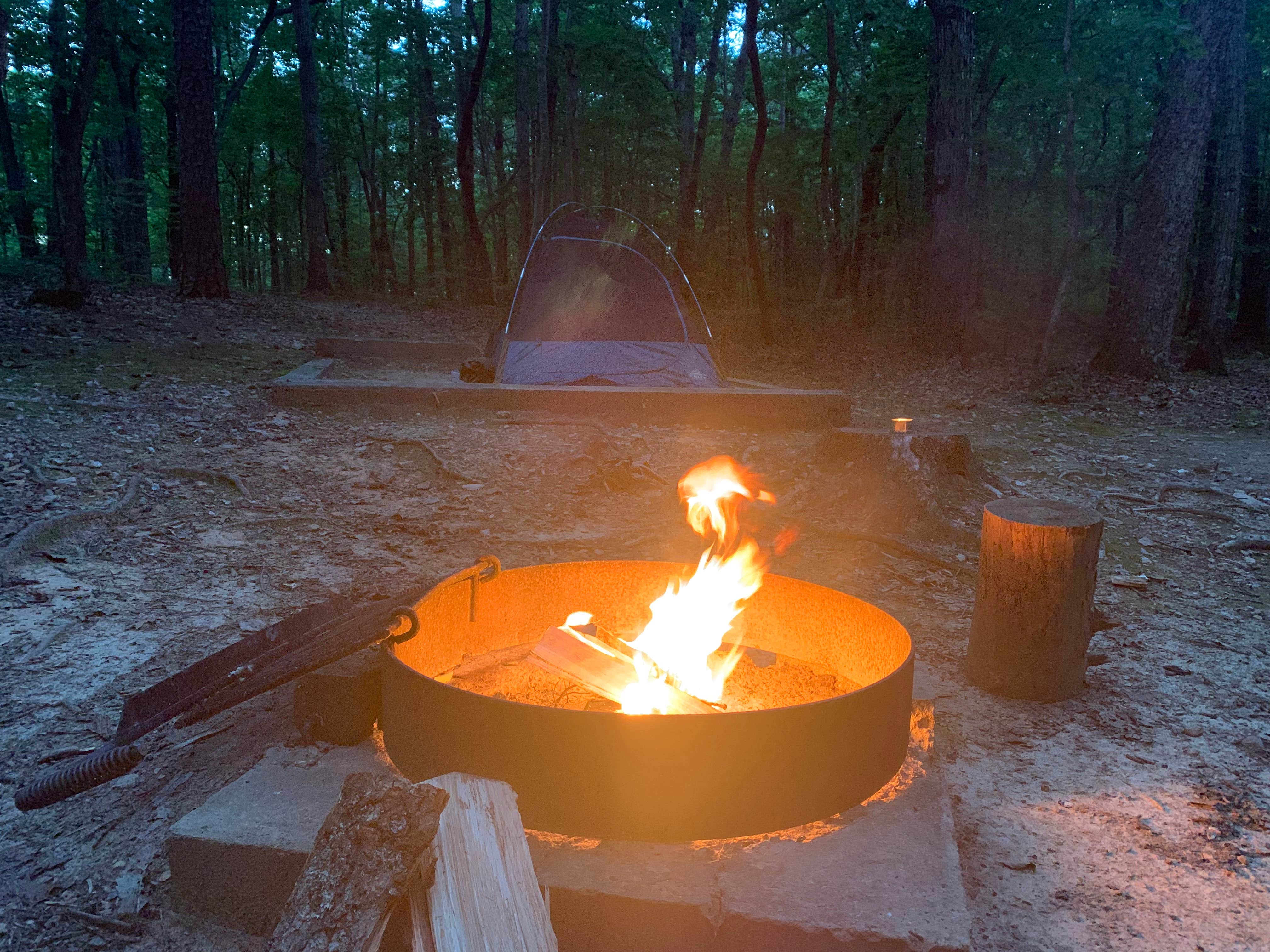 Camper submitted image from Crowders Mountain State Park Campground - 5