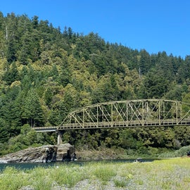 Pretty bridge over the river