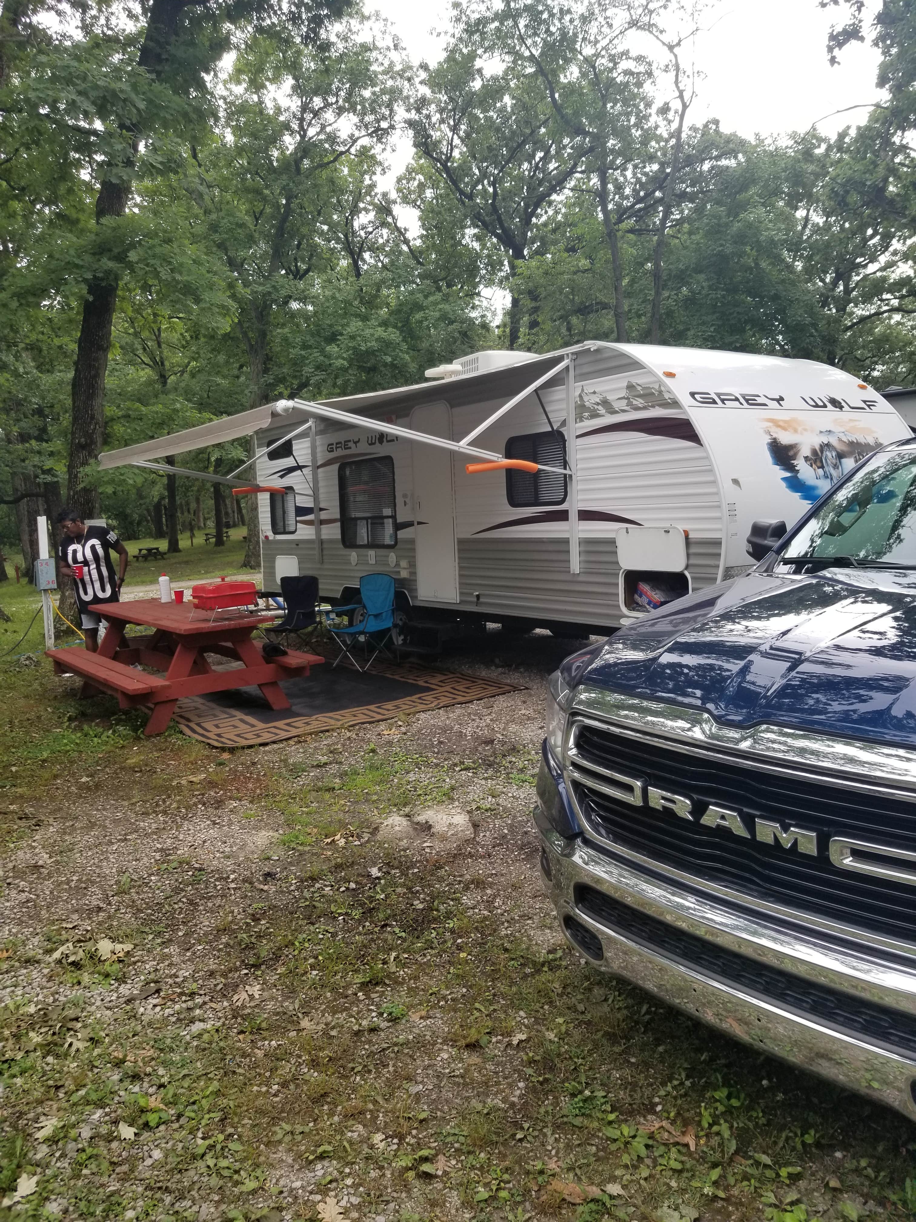 Maurice's photo of rv camping at Emerald Trails Campground near Hobart, IN