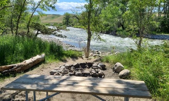Camping near Spring Creek Campground & Trout Ranch: Big Rock, Big Timber, Montana