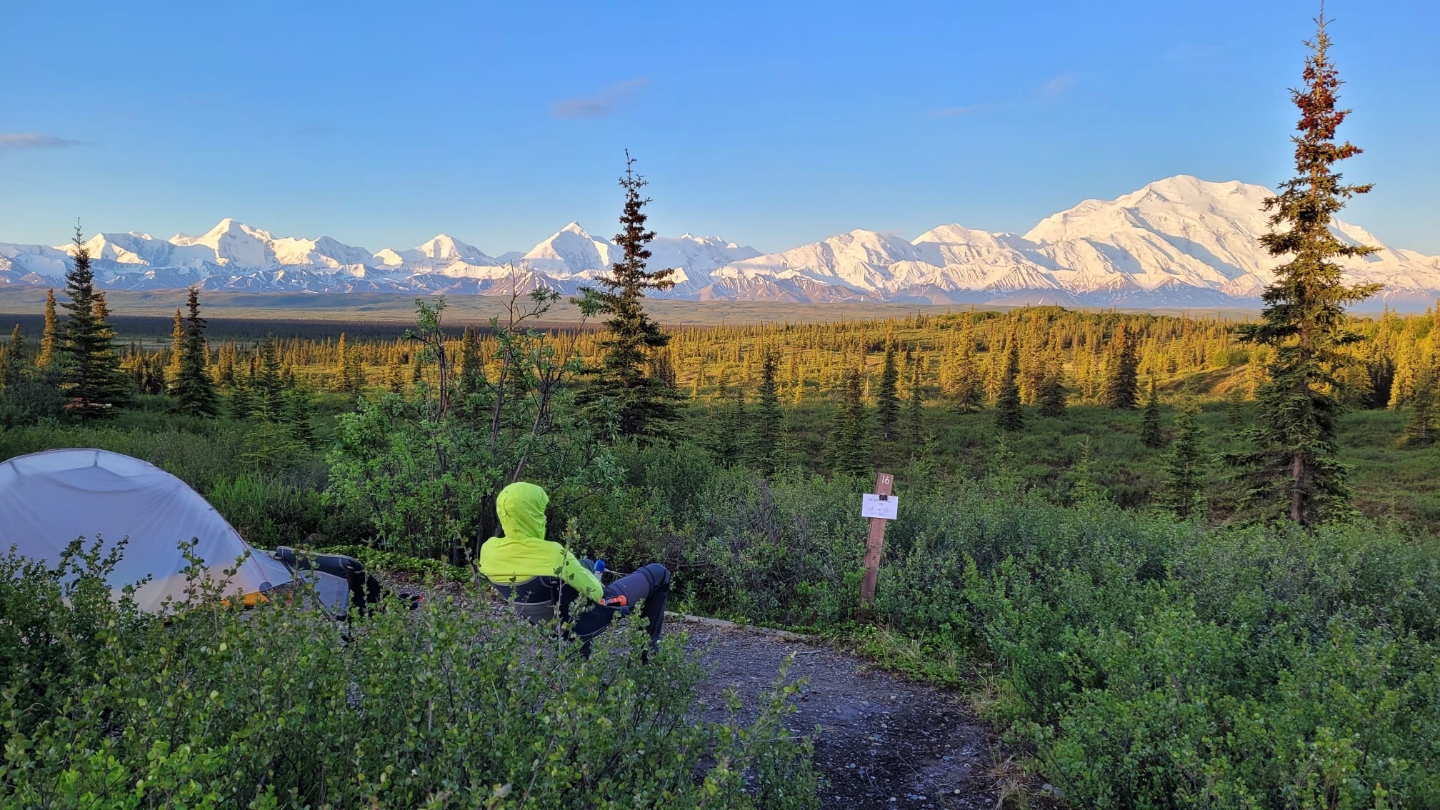 Camper submitted image from Wonder Lake Campground — Denali National Park - 1