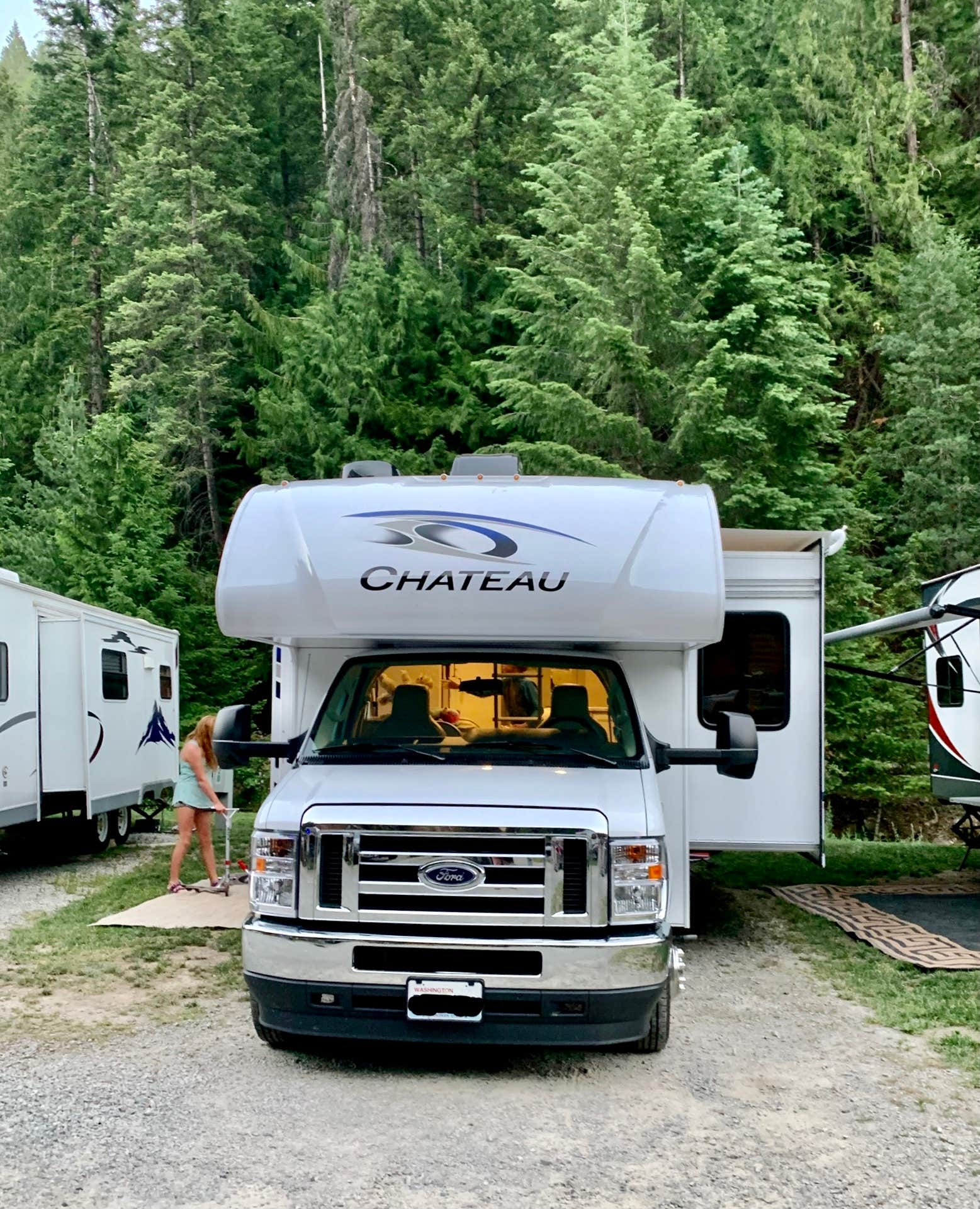 Jennifer H.'s photo of rv camping at Wallace RV Park near De Borgia, MT