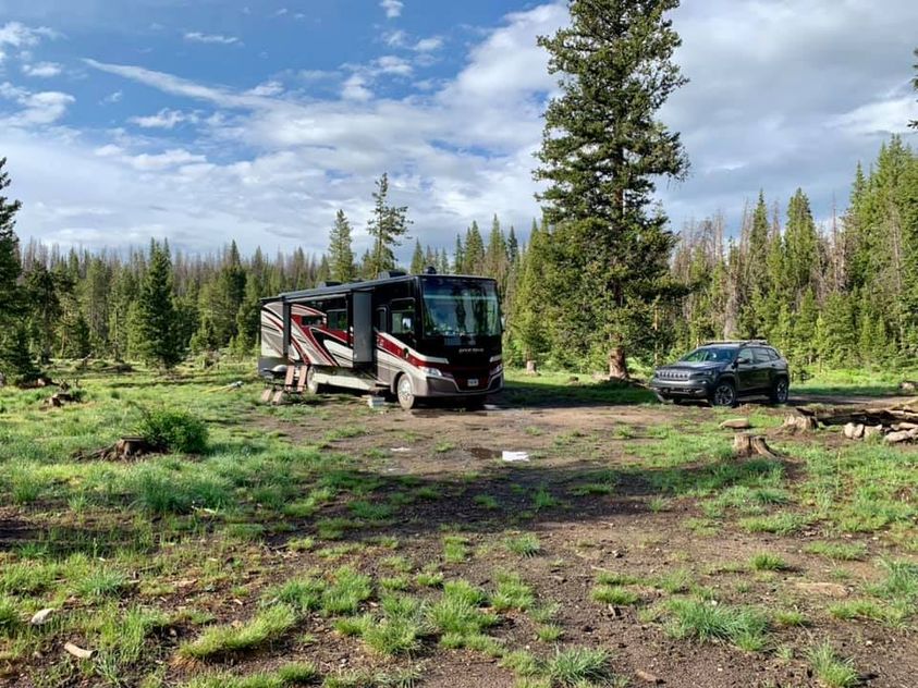 Camper submitted image from FR-302 Dispersed Camping - Rabbit Ears Pass - 2