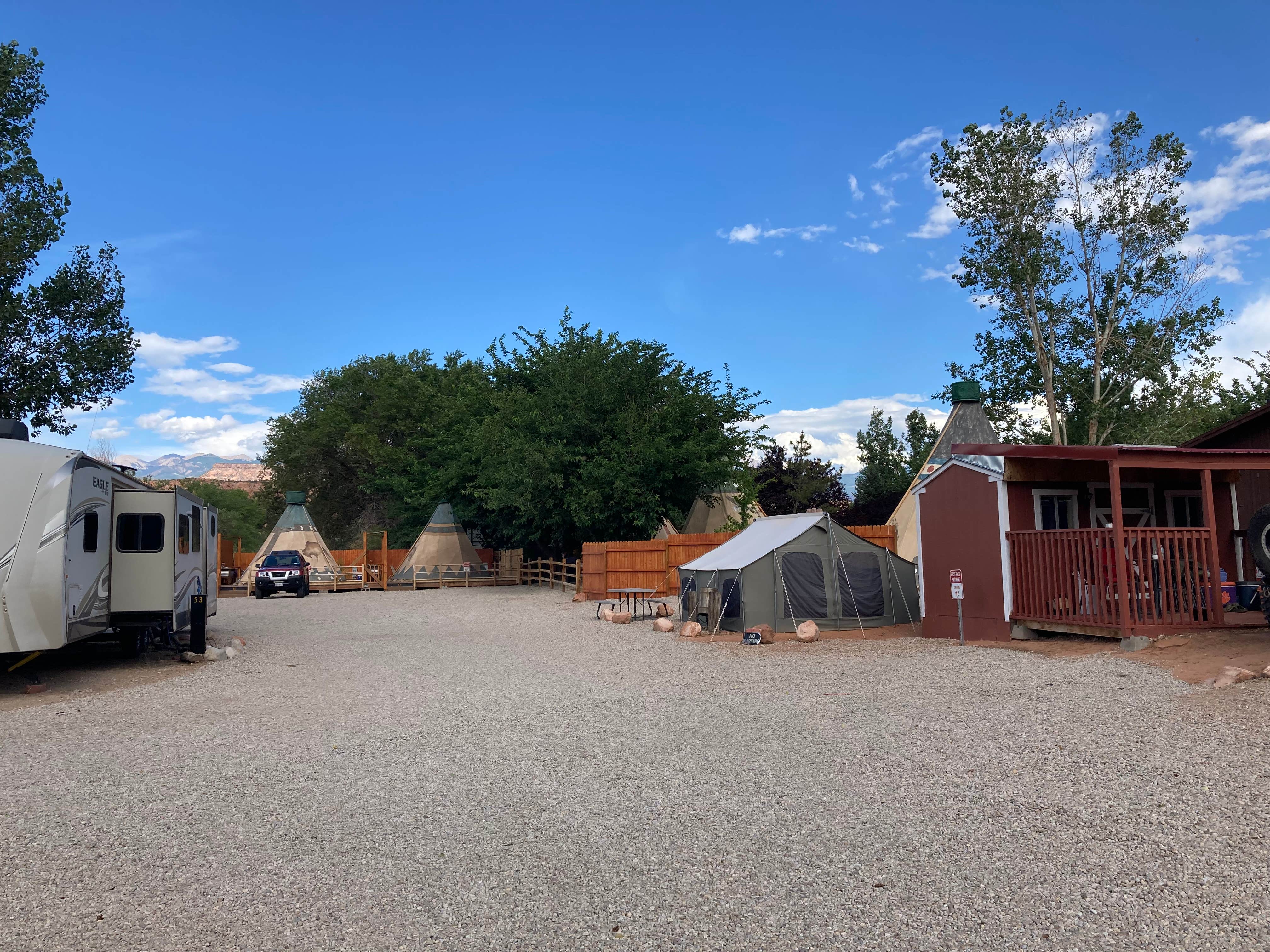 Chris G.'s photo of rv camping at Ok RV Park & Canyonlands Stables near Moab, UT