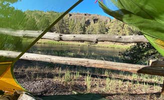 Kelsey G.'s photo of tent camping at Chimney Rock Campground near Cloverdale, OR
