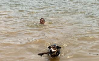 Katie's photo of camping with pets at Staunton River State Park Campground near Farmville, VA