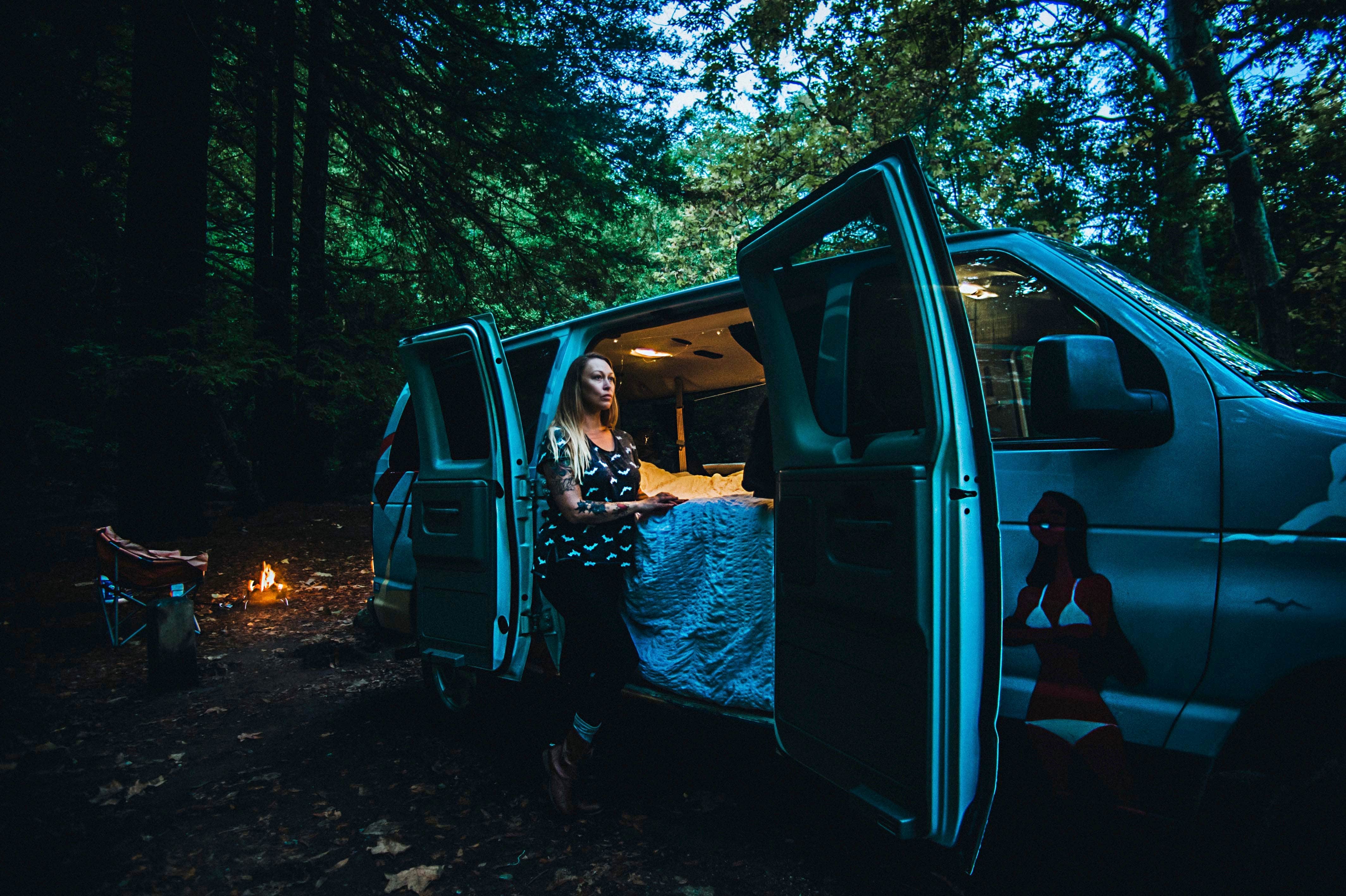 Kristina B.'s photo of rv camping at Pfeiffer Big Sur State Park Campground near Carmel Valley Village, CA