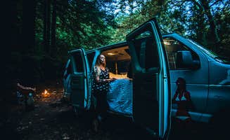 Kristina B.'s photo of rv camping at Pfeiffer Big Sur State Park Campground near Soledad, CA