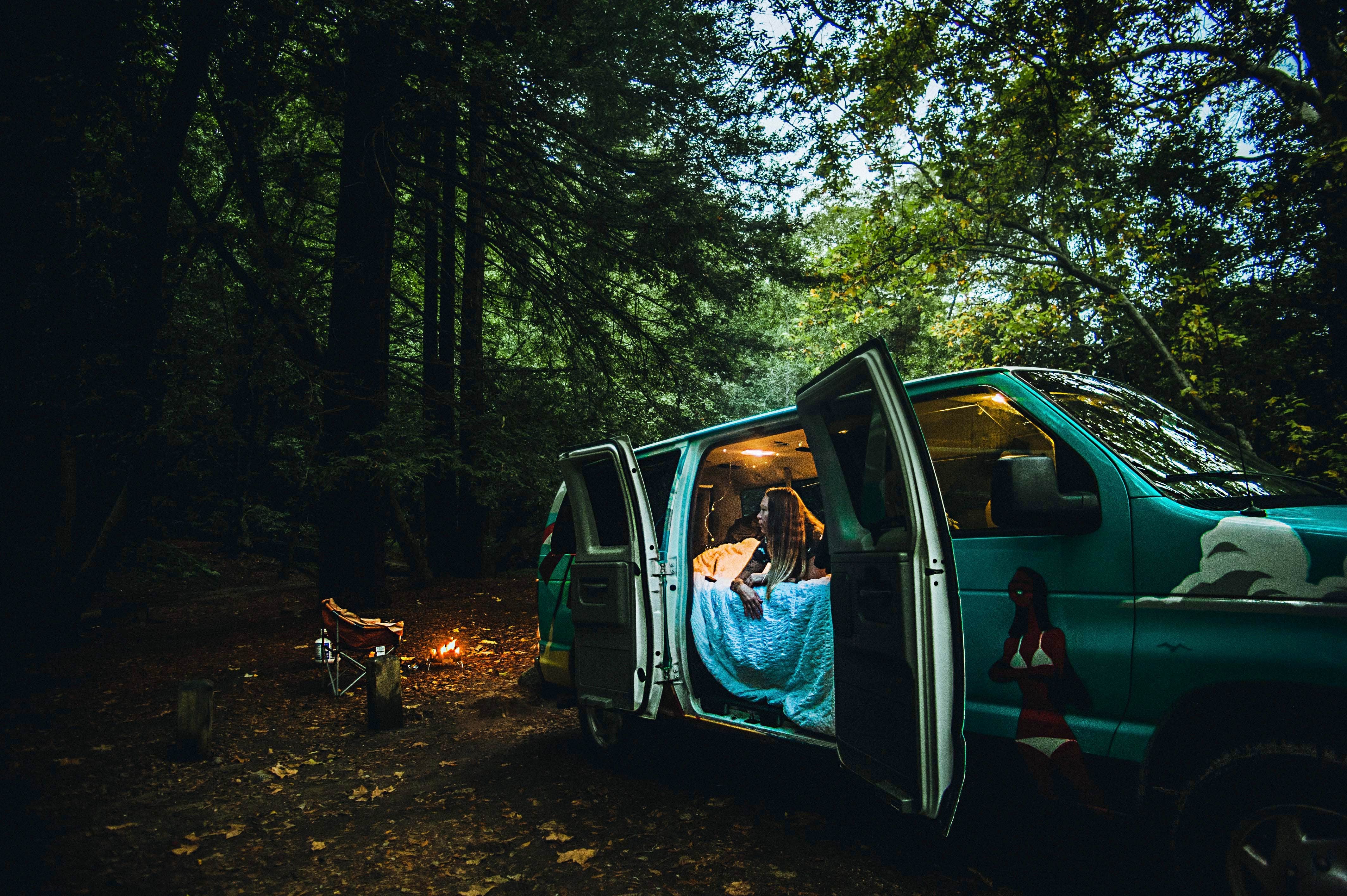 Kristina B.'s photo of tent camping at Pfeiffer Big Sur State Park Campground near Jolon, CA