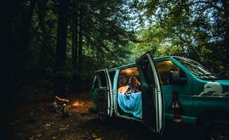 Kristina B.'s photo of tent camping at Pfeiffer Big Sur State Park Campground near Salinas, CA