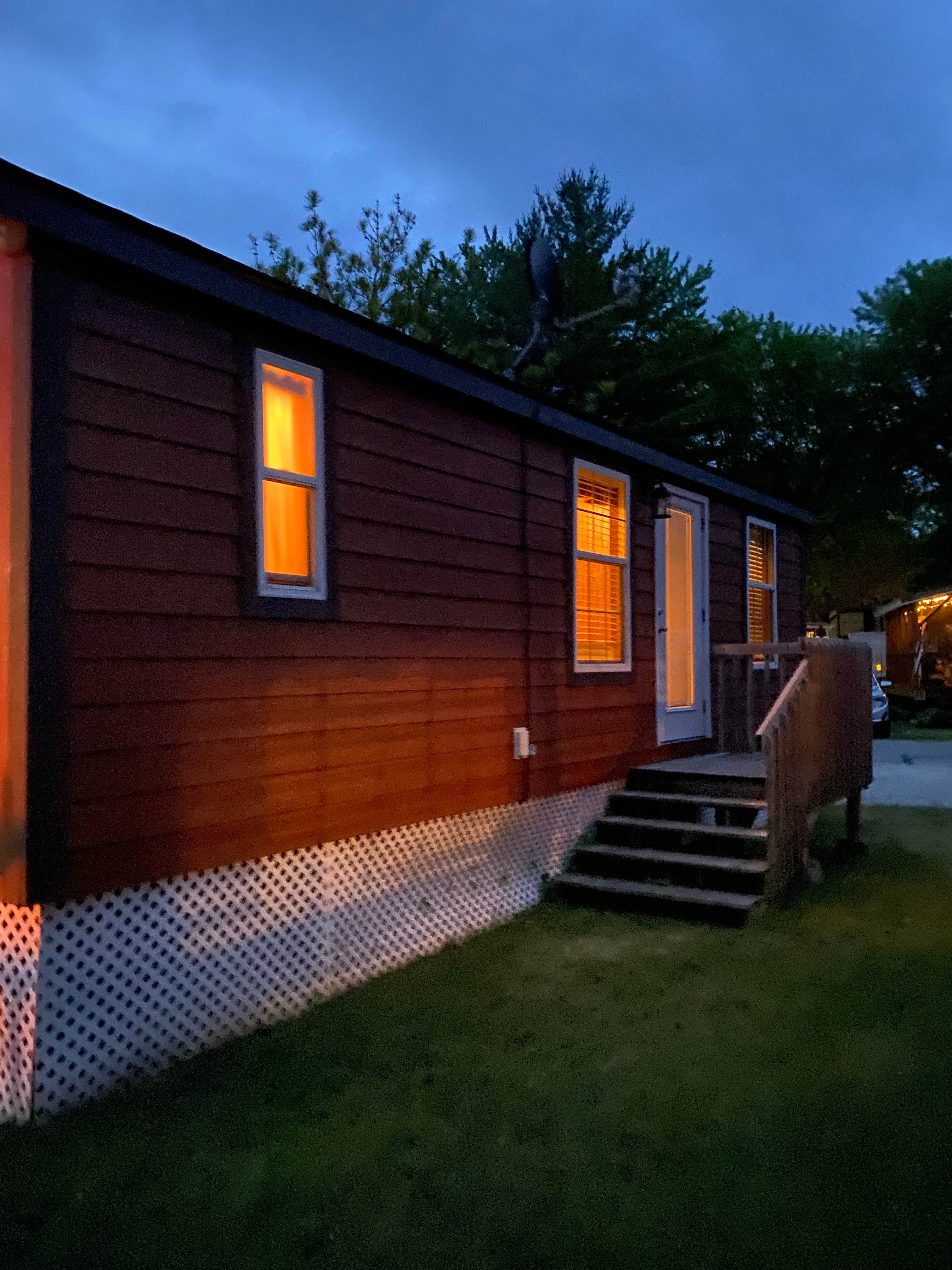 Charles M.'s photo of a cabin at Fond du Lac East / Kettle Moraine KOA near Kiel, WI