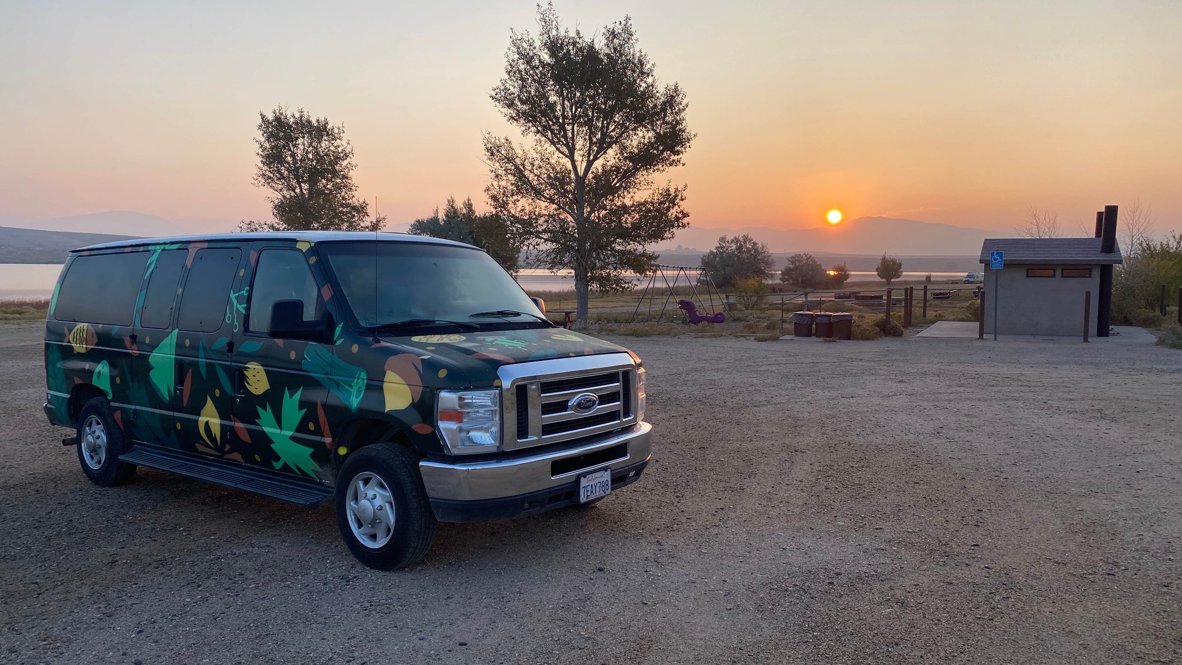 Christian D.'s photo of rv camping at Saratoga Lake Campground near Elk Mountain, WY