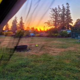 Sunrise from my tent