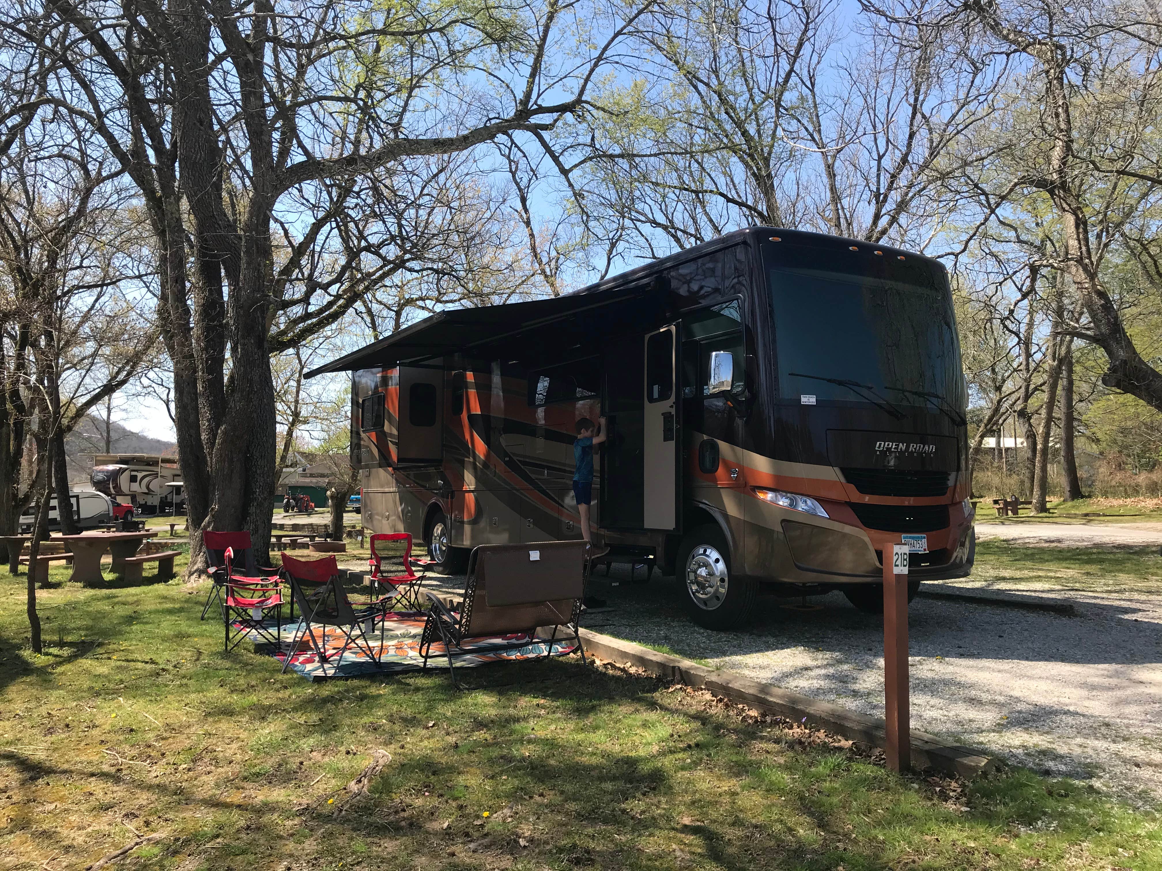 Camper-submitted photo at Beaver Creek (MO) near Bradleyville, MO