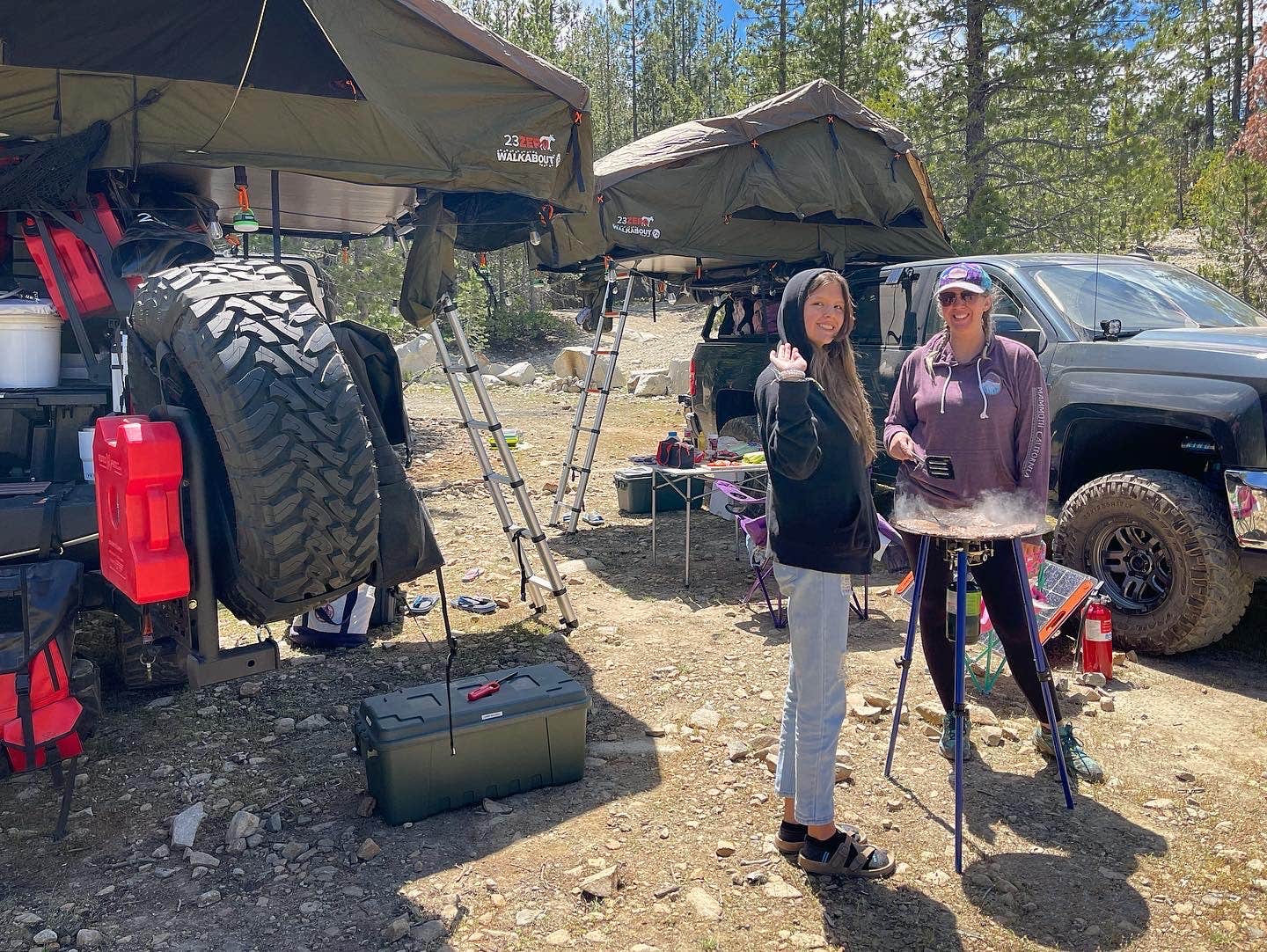 Indigo H.'s photo of tent camping at Faucherie Lake Group Campground near Doyle, CA