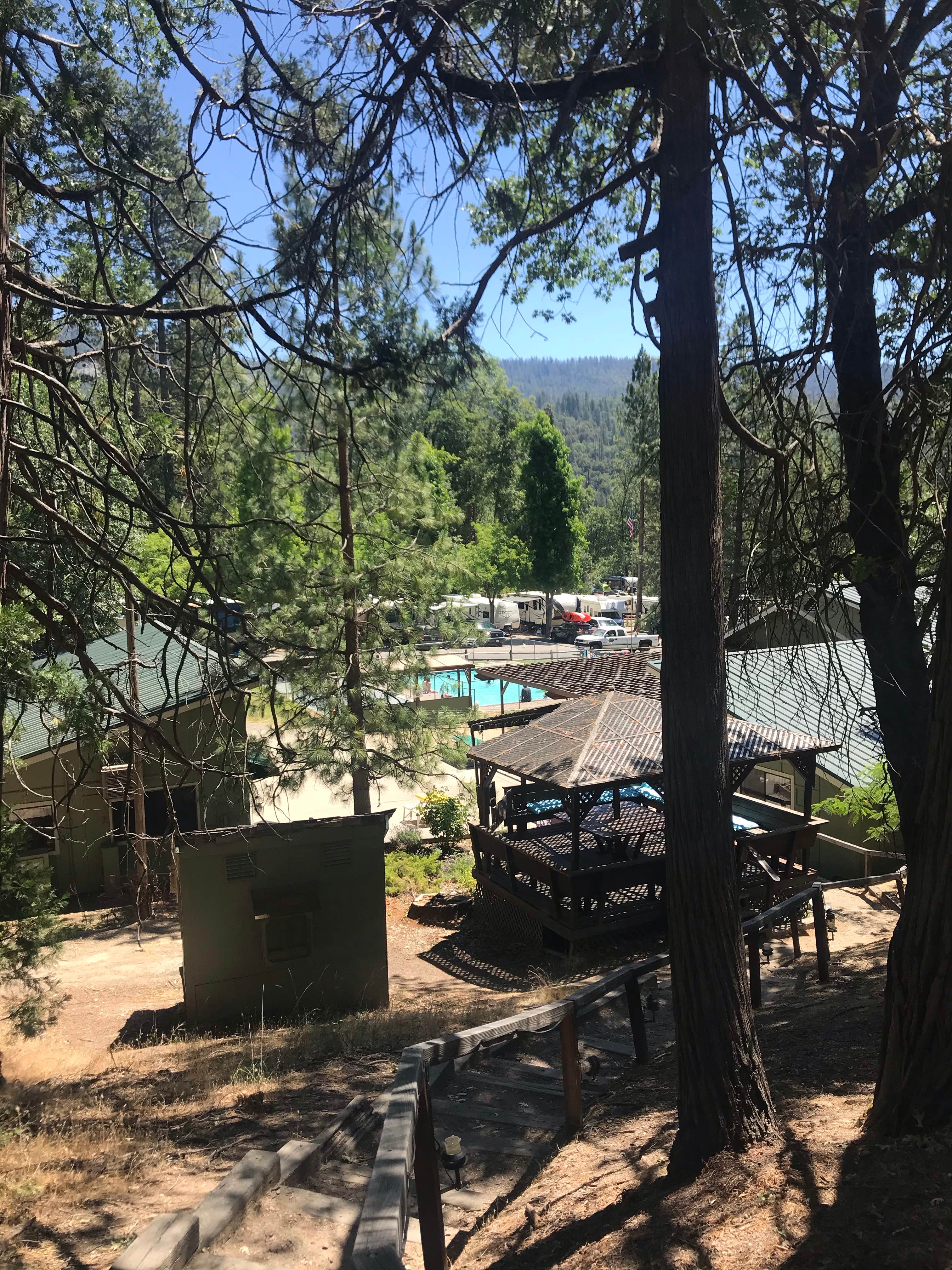 Camper submitted image from Bass Lake at Yosemite RV Resort - 4