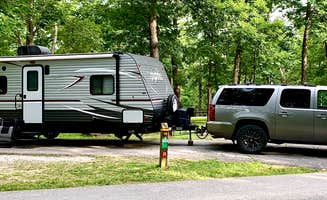 Matthew G.'s photo of rv camping at Graham Cave State Park Campground near Rhineland, MO
