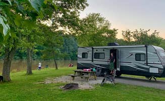 Matthew G.'s photo of rv camping at Lake View Campground — Beech Fork State Park near Red House, WV