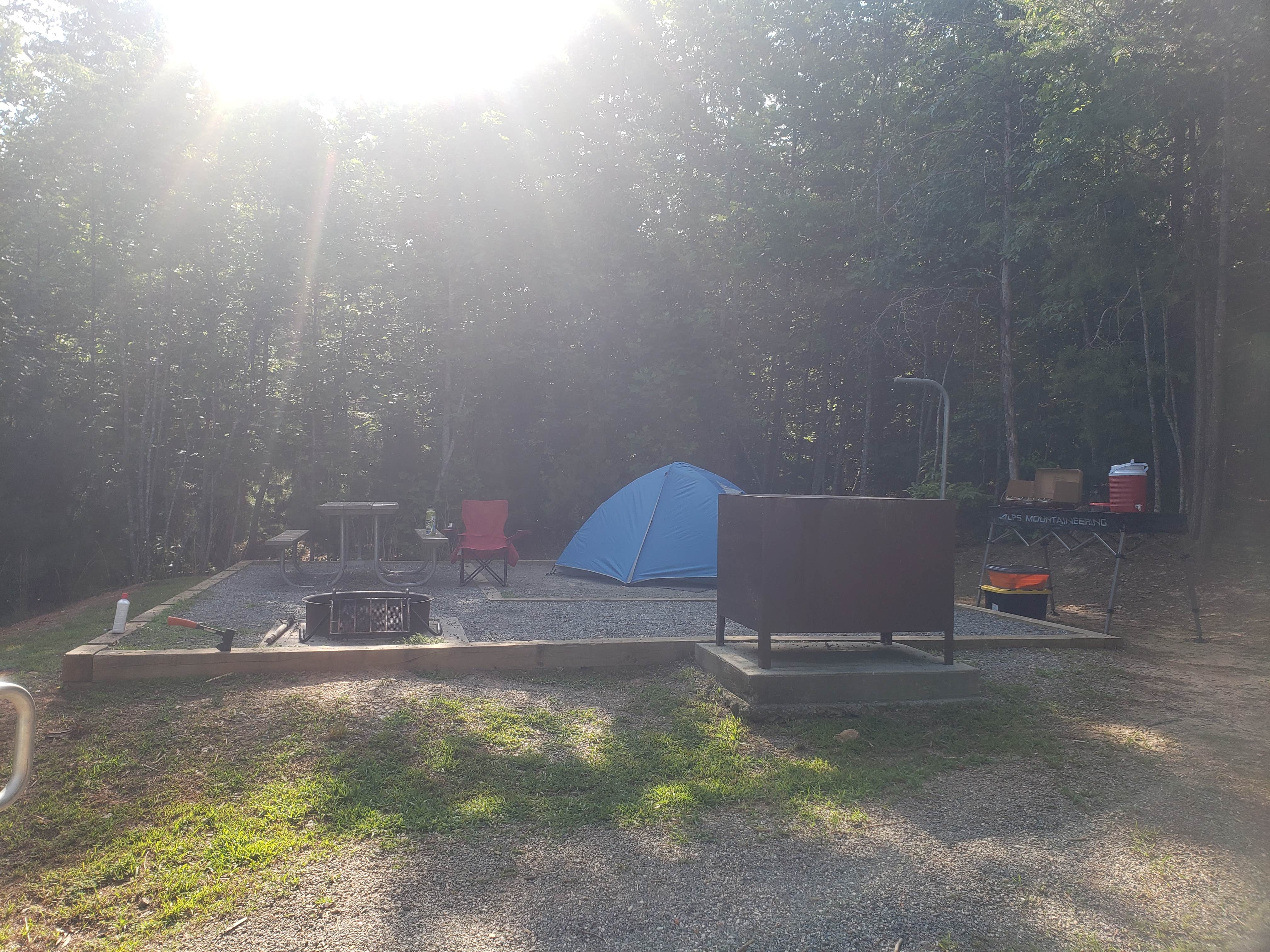 Tucker B.'s photo at Paddy's Creek — Lake James State Park near Valdese, NC