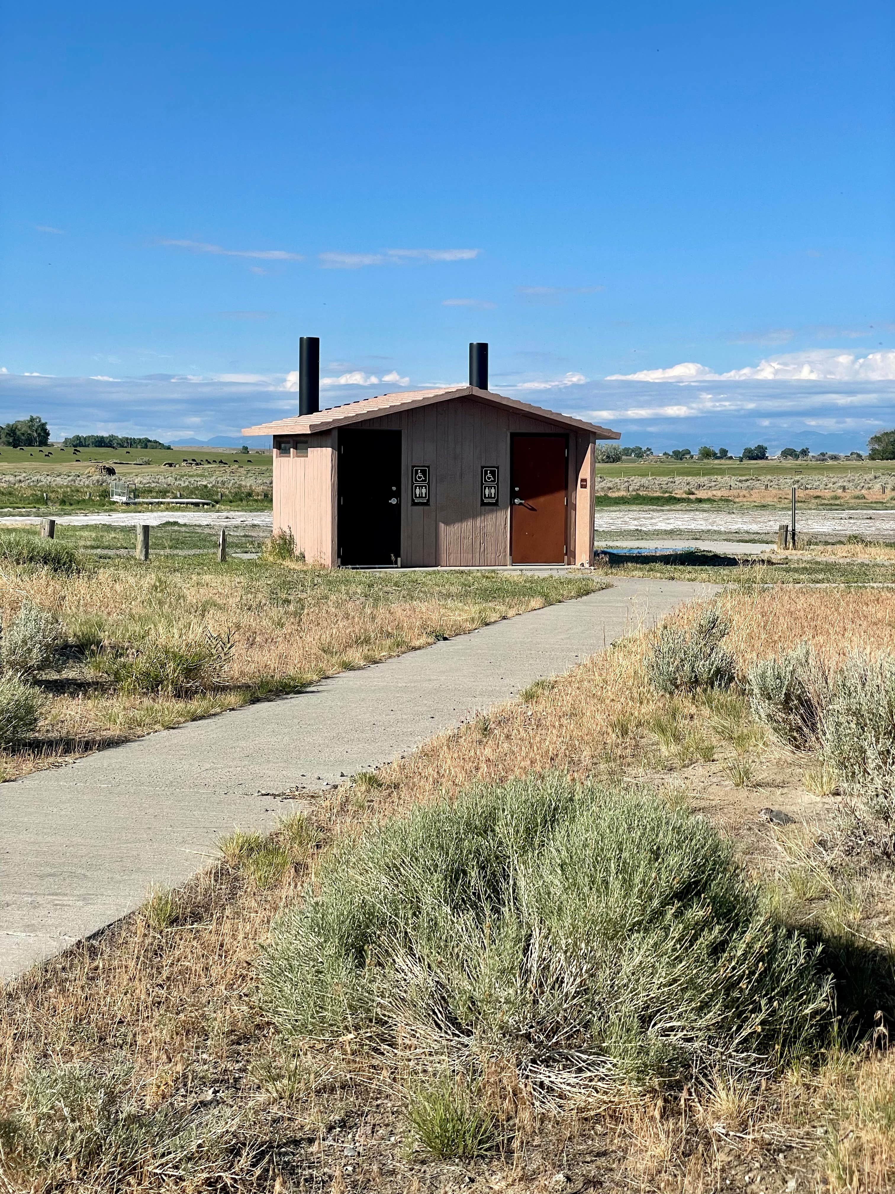 Kati T.'s photo of glamping accommodations at Ocean Lake near Lysite, WY